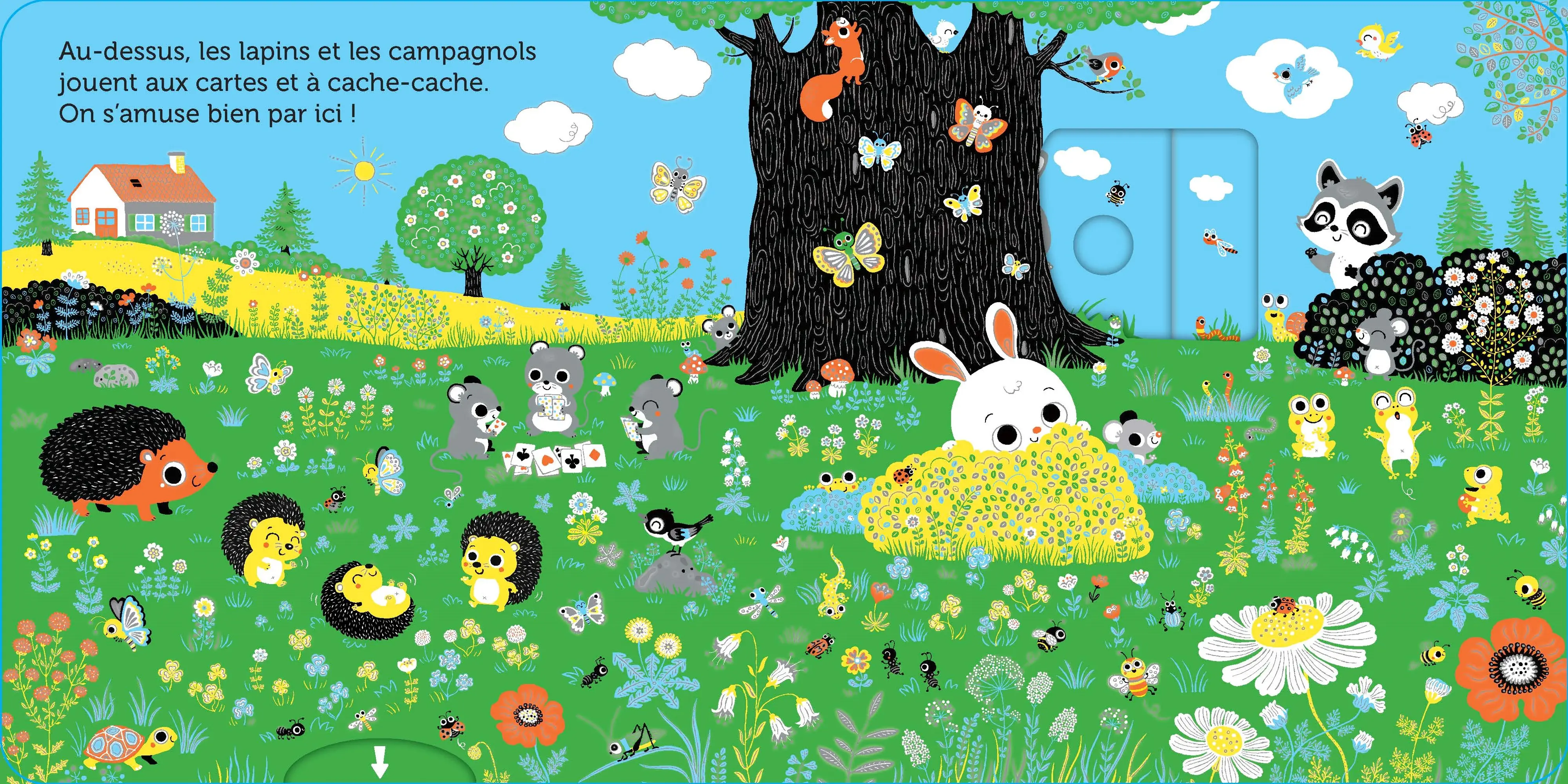 Promenade dans l'arbre - livre animé pour les bébés - dès 6 mois - Livre d'éveil - 9782095024383 - page-interieure 03