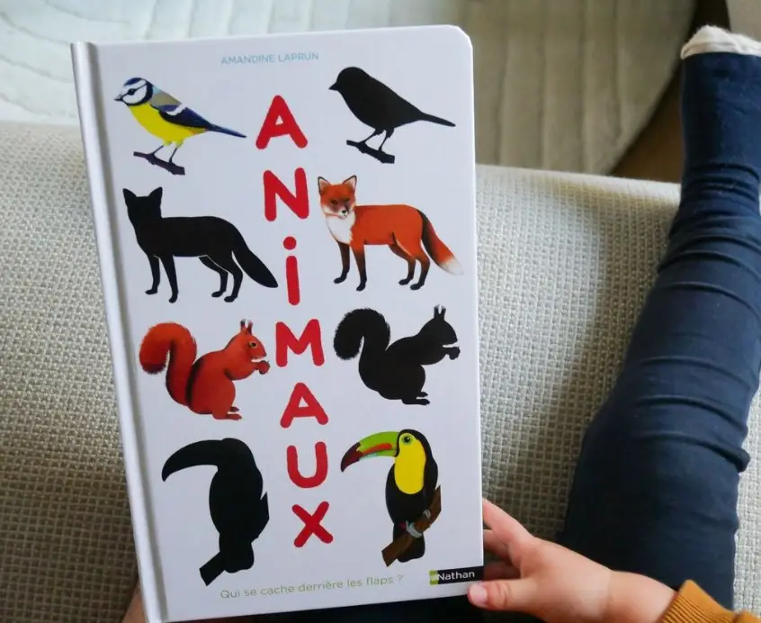 Imagier des animaux - un livre animé avec 48 flaps pour découvrir les animaux - dès 12 mois - Livre d'éveil - 9782095027711 - page intérieure 03