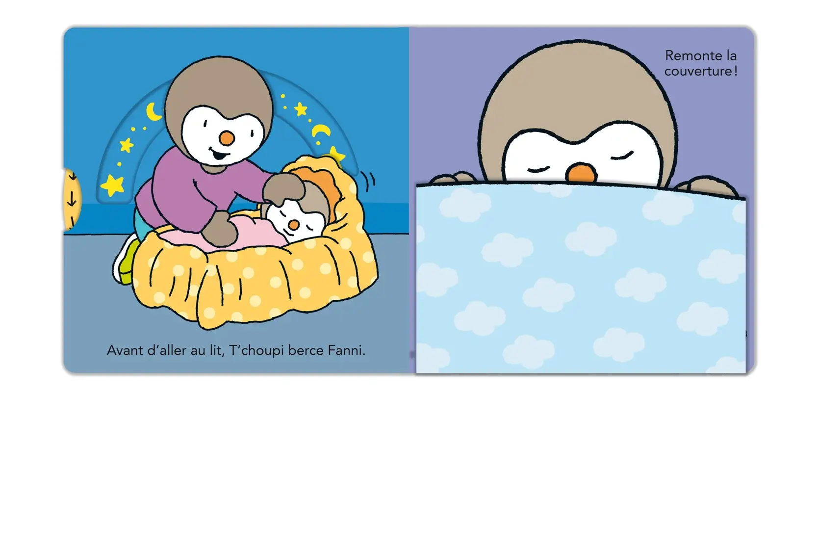 T'choupi super grand frère - Un beau livre animé pour préparer l'arrivée d'un petit frère ou d'une petite soeur - A partir de de 2 ans - Livre d'éveil - 9782095029364 - page-interieure 03