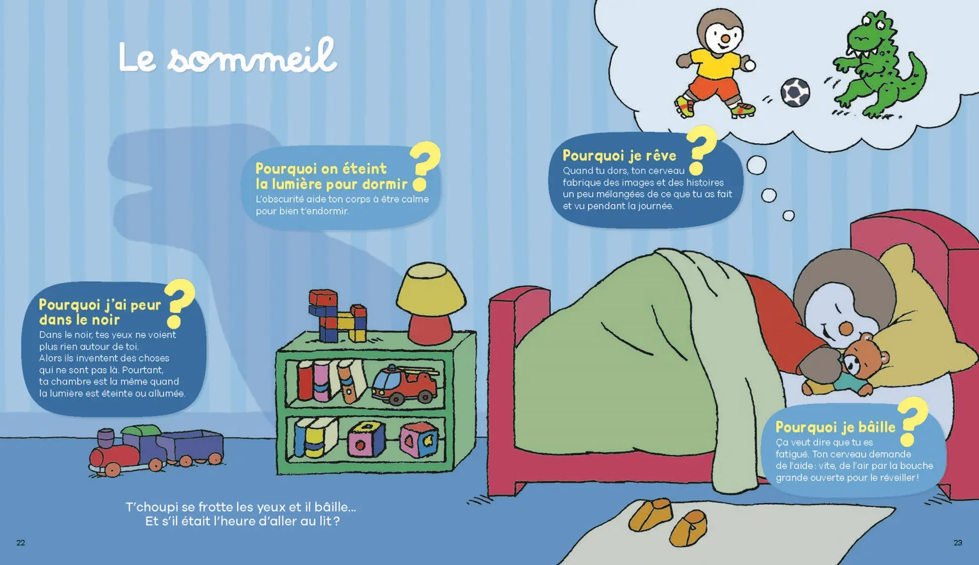 T'choupi : mon grand livre des pourquoi ? 144 questions-réponses pour découvrir le monde avec T'choupi - dès 3 ans - Livre documentaire - 9782095029418 - page-interieure 03