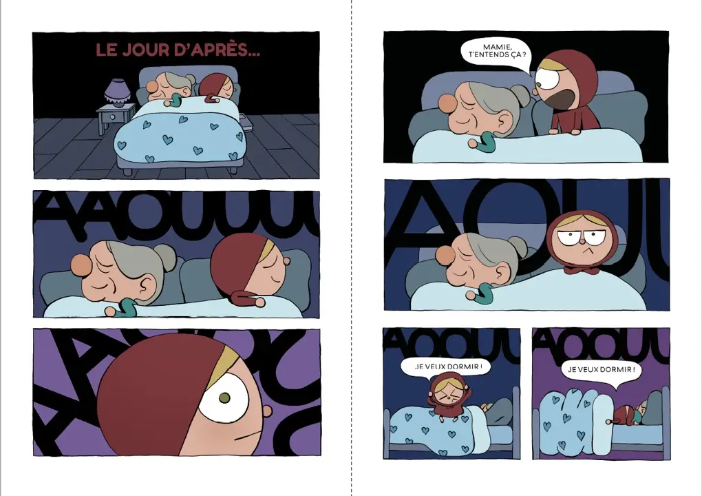 Petit Chaperon Rouge ! - Le jour d'après...la suite incroyable (mais vraie !) du conte - BD - Dès 5 ans - BD - 9782095030735 - page-intérieure 03