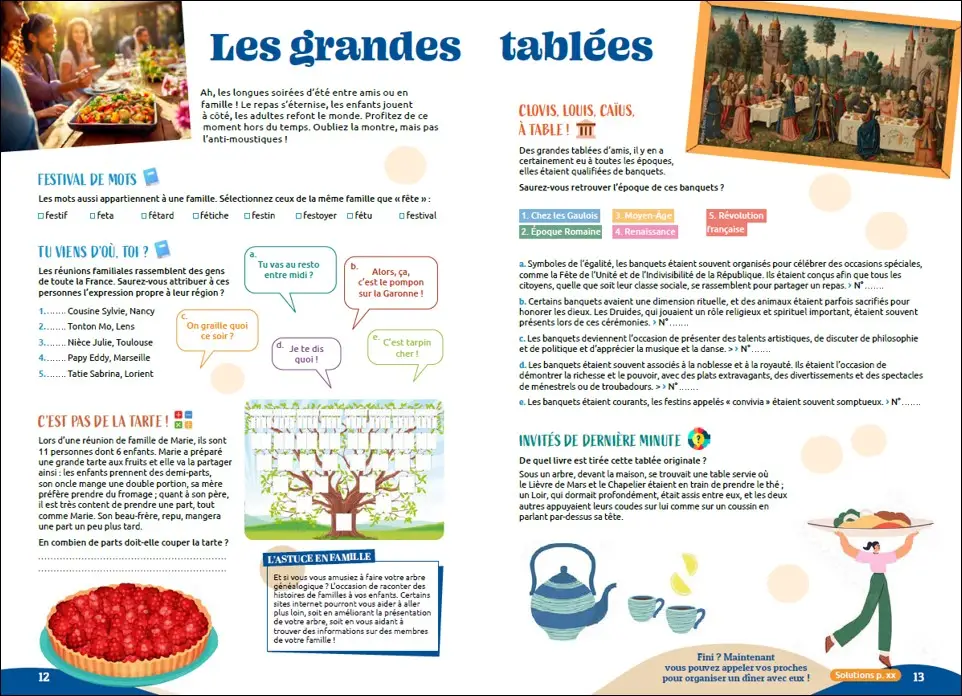 Cahier de vacances adultes 2026 - 150 jeux variés pour des moments 100% détente !   - Cahier de vacances - 9782095033248 - page-interieure 03