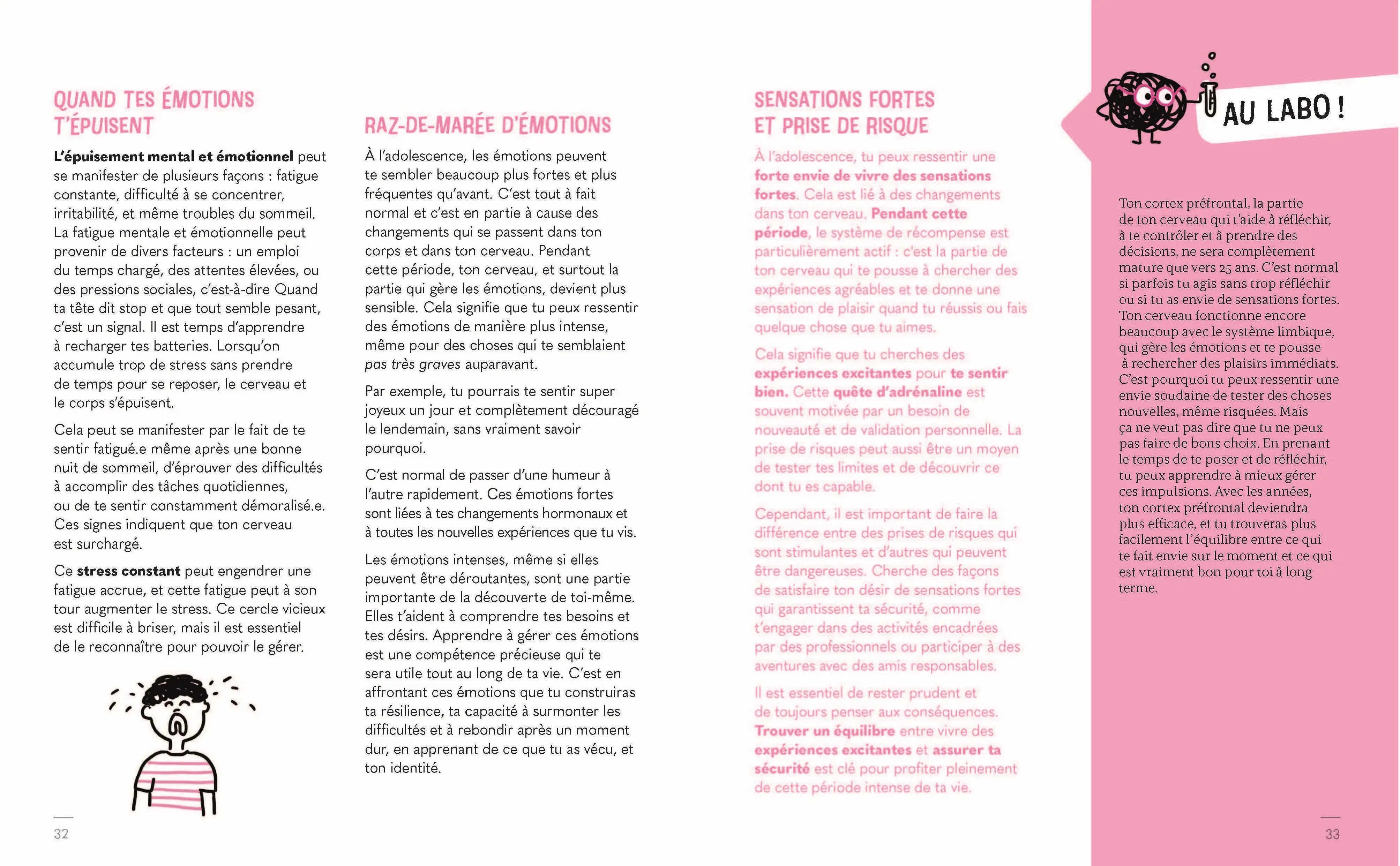 C'est (pas moi), c'est mes idées noires - Une approche positive et bienveillante de la santé mentale des ados - dès 12 ans - Livre documentaire - 9782095035488 - page-interieure 03