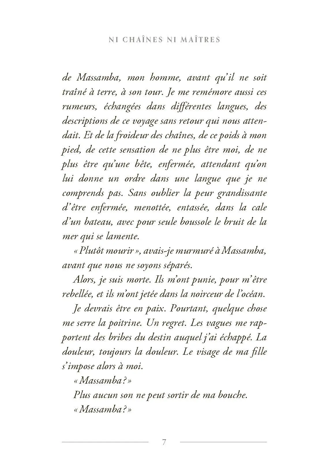 Ni chaînes ni maîtres - Le roman du film - Roman - 9782095041045 - page-interieure 03