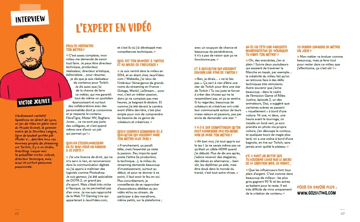 C'est moi l'influenceur.se - Le guide pratique en 10 chapitres pour devenir créateur de contenus - dès 13 ans - Livre documentaire - 9782095042073 - page-interieure 03