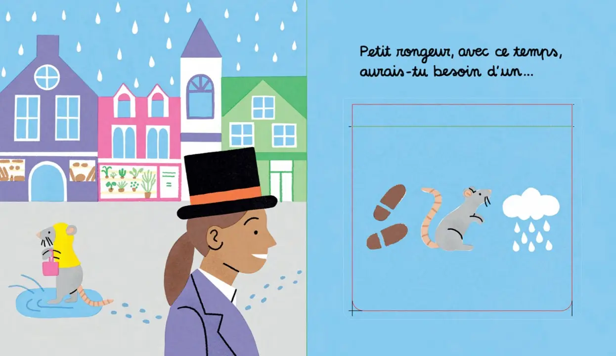 Des mots sous le chapeau - Livre à flaps pour découvrir les sons et les mots - dès 3 ans - Livre d'éveil - 9782095042189 - page-interieure 03