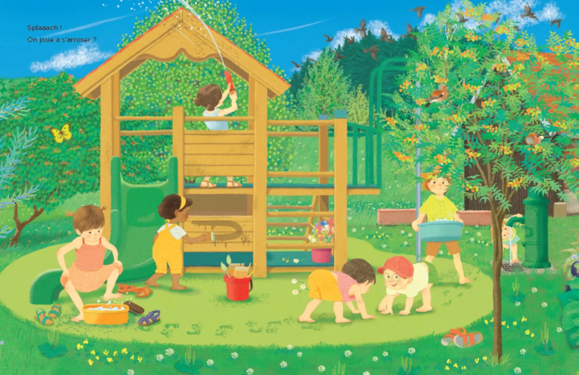 Eté - Une promenade poétique dans la nature pour les esprits rêveurs - dès 2 ans - Livre d'éveil - 9782095043865 - page-interieure 03