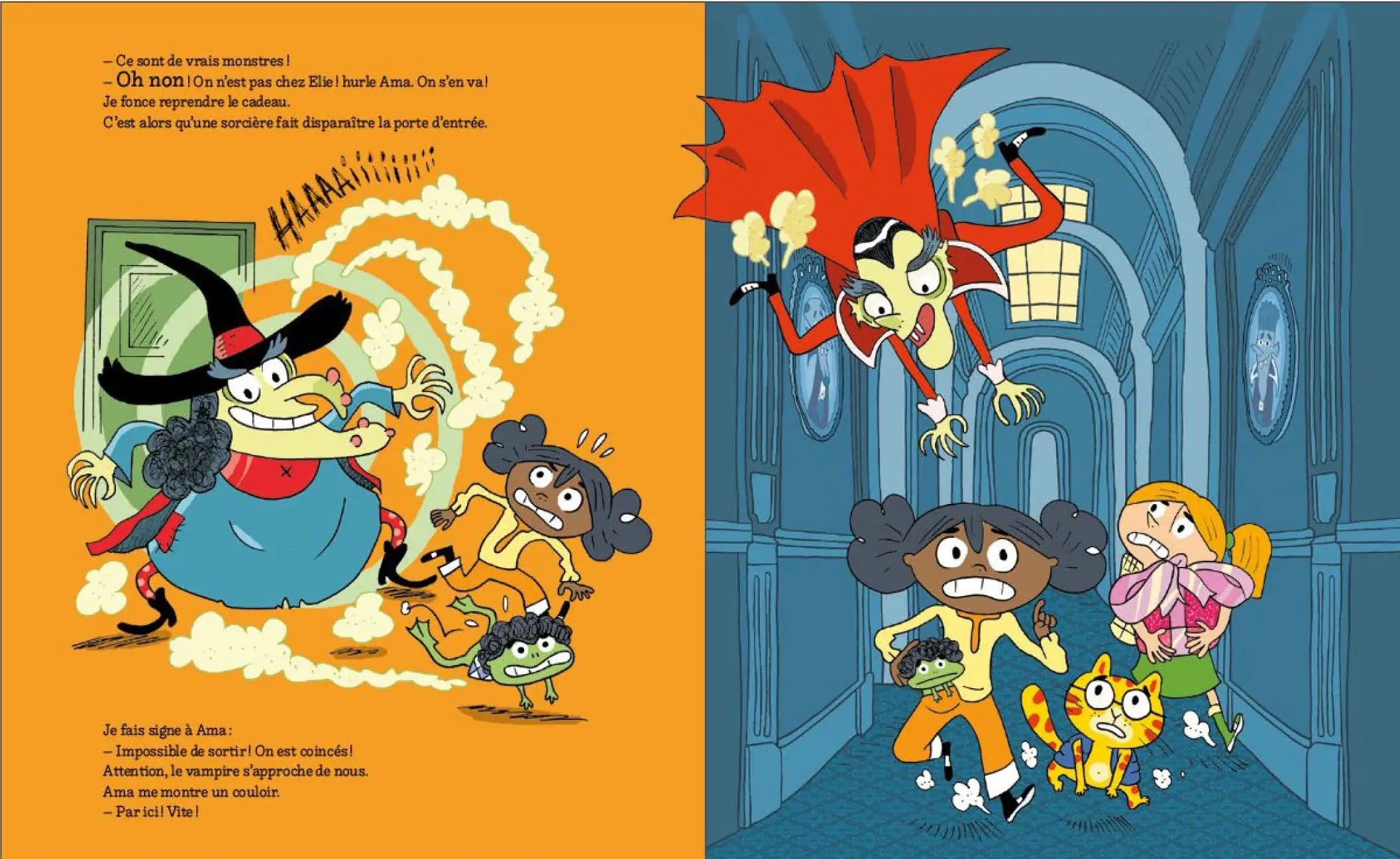 La fête des monstres - un livre POP UP 100% Halloween - dès 6 ans - Album(s) - 9782095044183 - page-interieure 03