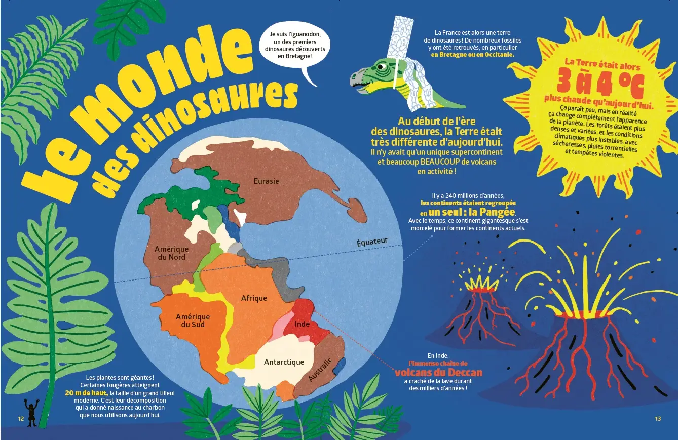 Les dinosaures - Tout ce que tu ne sais pas encore sur les dinosaures ! - BOOST - dès 7 ans - Livre documentaire - 9782095046576 - page-interieure 03