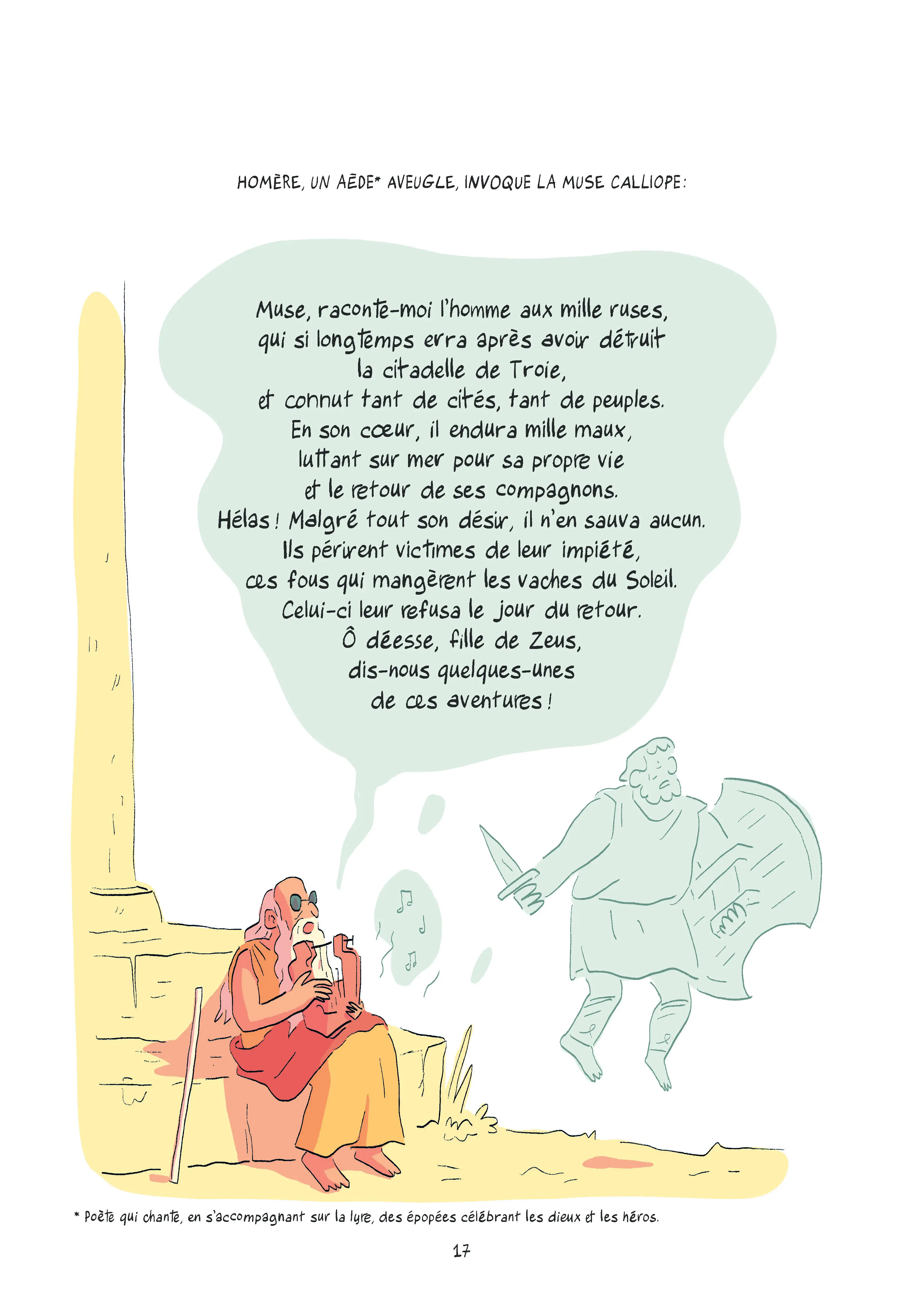 L'Odyssée d'après Homère - Le retour d'Ulysse : ce que le mythe nous raconte vraiment ! Dès 10 ans - BD - 9782095049942 - page-interieure-03