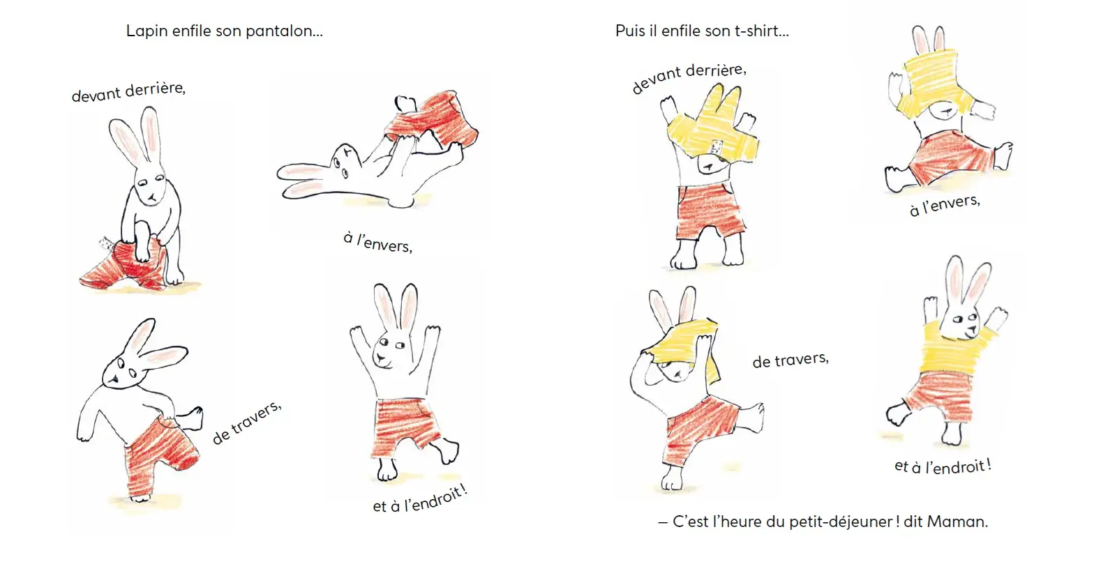 NON ! dit lapin - Un livre pour les parents et les enfants qui traversent la difficile période du NON, dès 2 ans - Album(s) - 9782095057275 - page-interieure 03