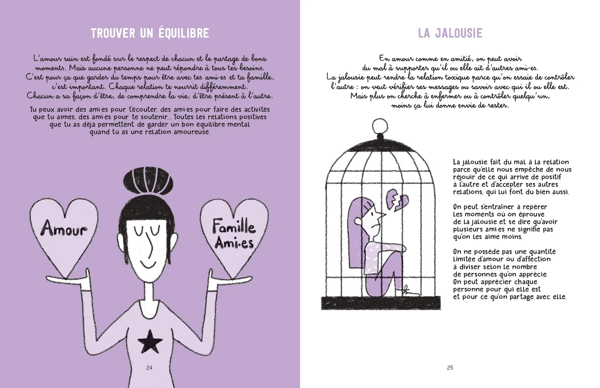 Adolove - Questions d'amour, d'intimité et réseaux sociaux - Dès 11 ans - Livre documentaire - 9782095058234 - page-interieure 03