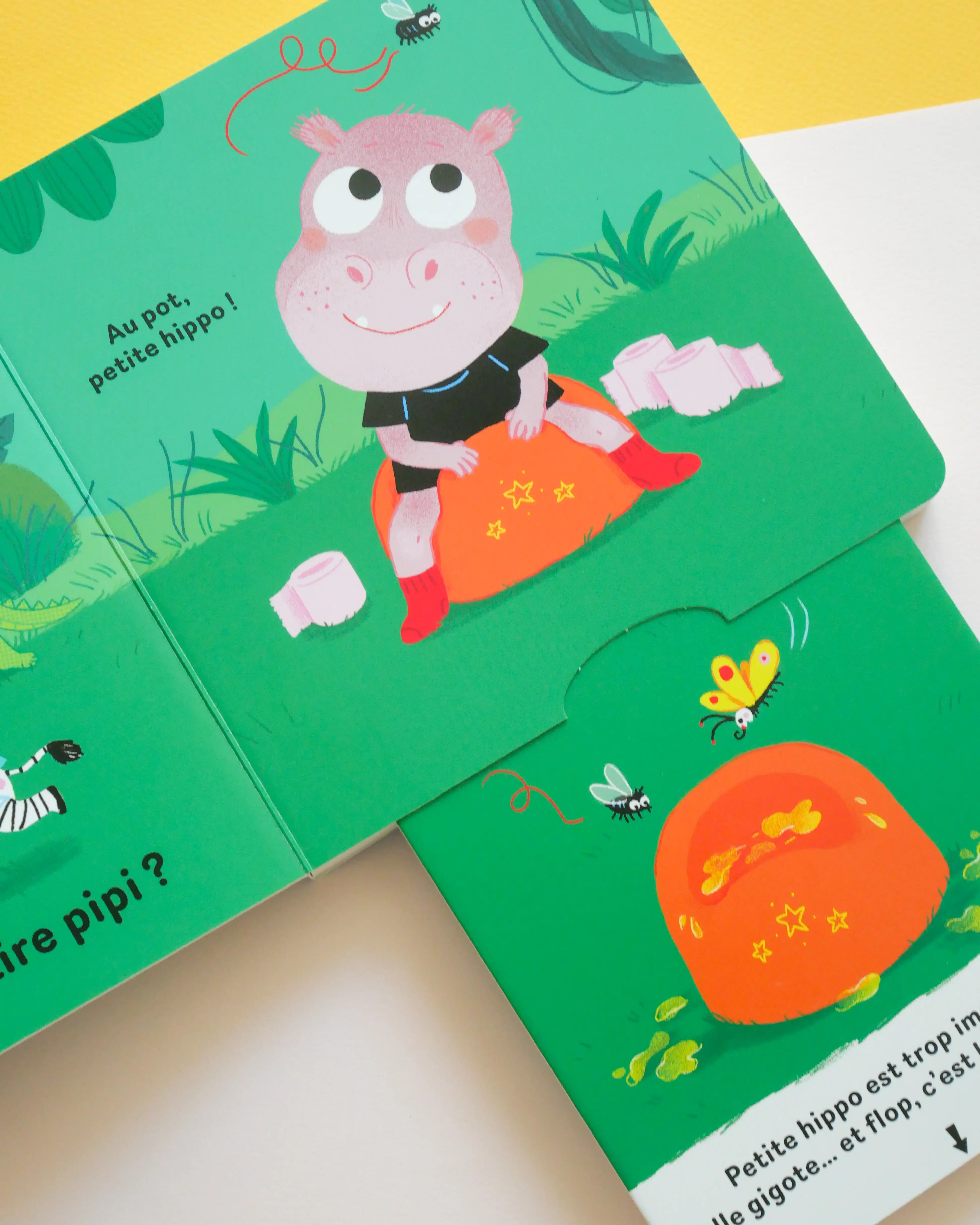 Au pot, les super-héros ! - Pour transformer l'apprentissage du pot en une aventure héroïque ! - Dès 18 mois - Livre d'éveil - 9782095058845 - page-interieure 03