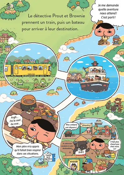 Détective Prout - Tome 5 : L'énigme des ruines mystérieuses - Dès 6 ans - Roman - 9782095059989 - page-interieure 03