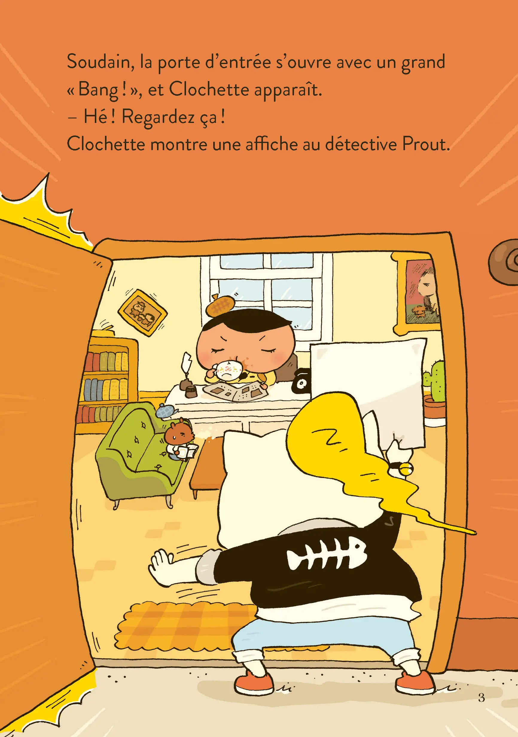 Détective Prout - Tome 6 : L'énigme de l'étrange détective - Une série de romans-jeux d'enquêtes à découvrir à partir de 6 ans - Roman - 9782095059996 - page-interieure-03