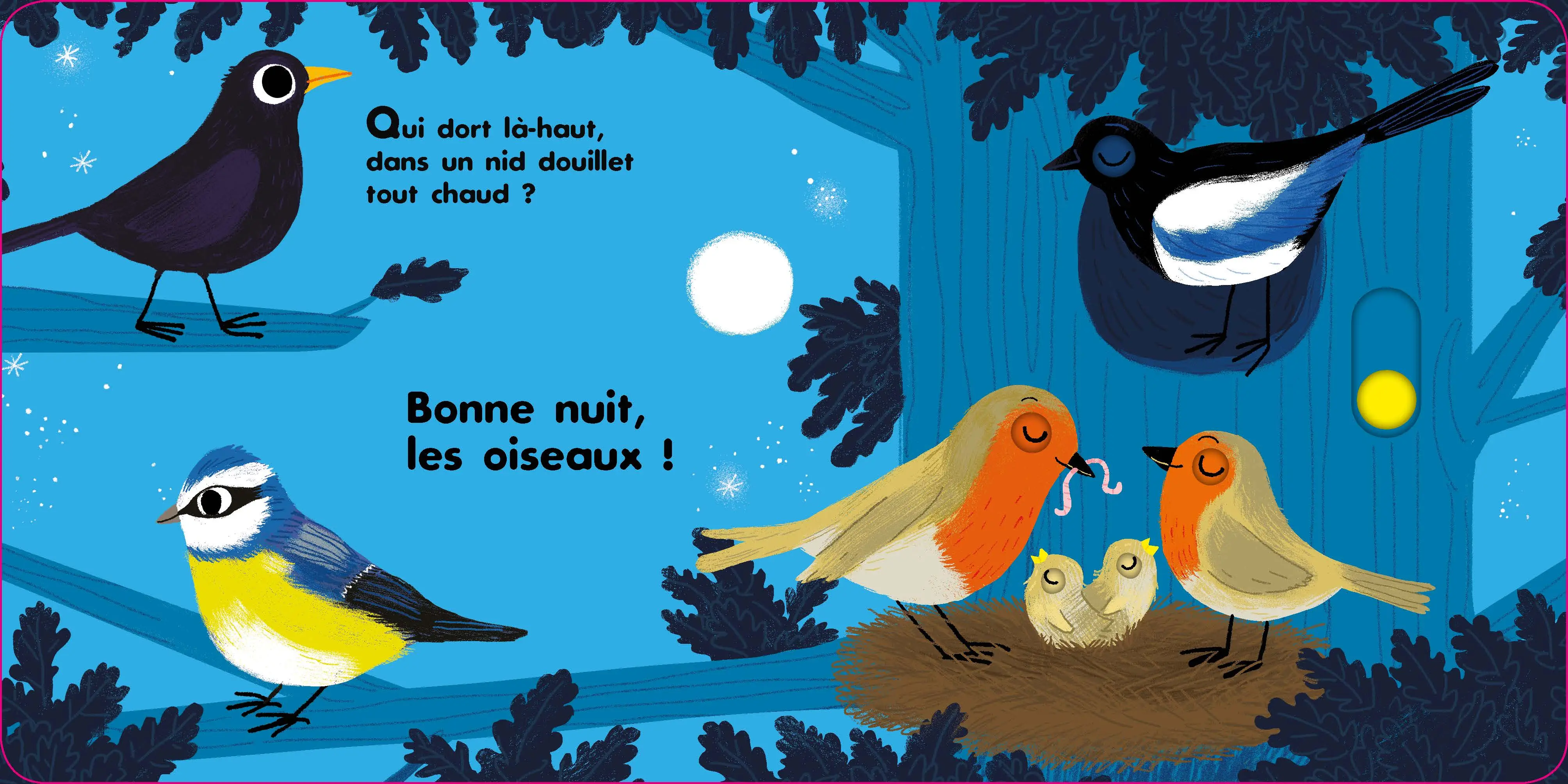 Au dodo - les amis du jardin - Livre animé Dès 6 mois - Pour accompagner le rituel du coucher des bébés - Livre d'éveil - 9782092490167 - page-interieure 04