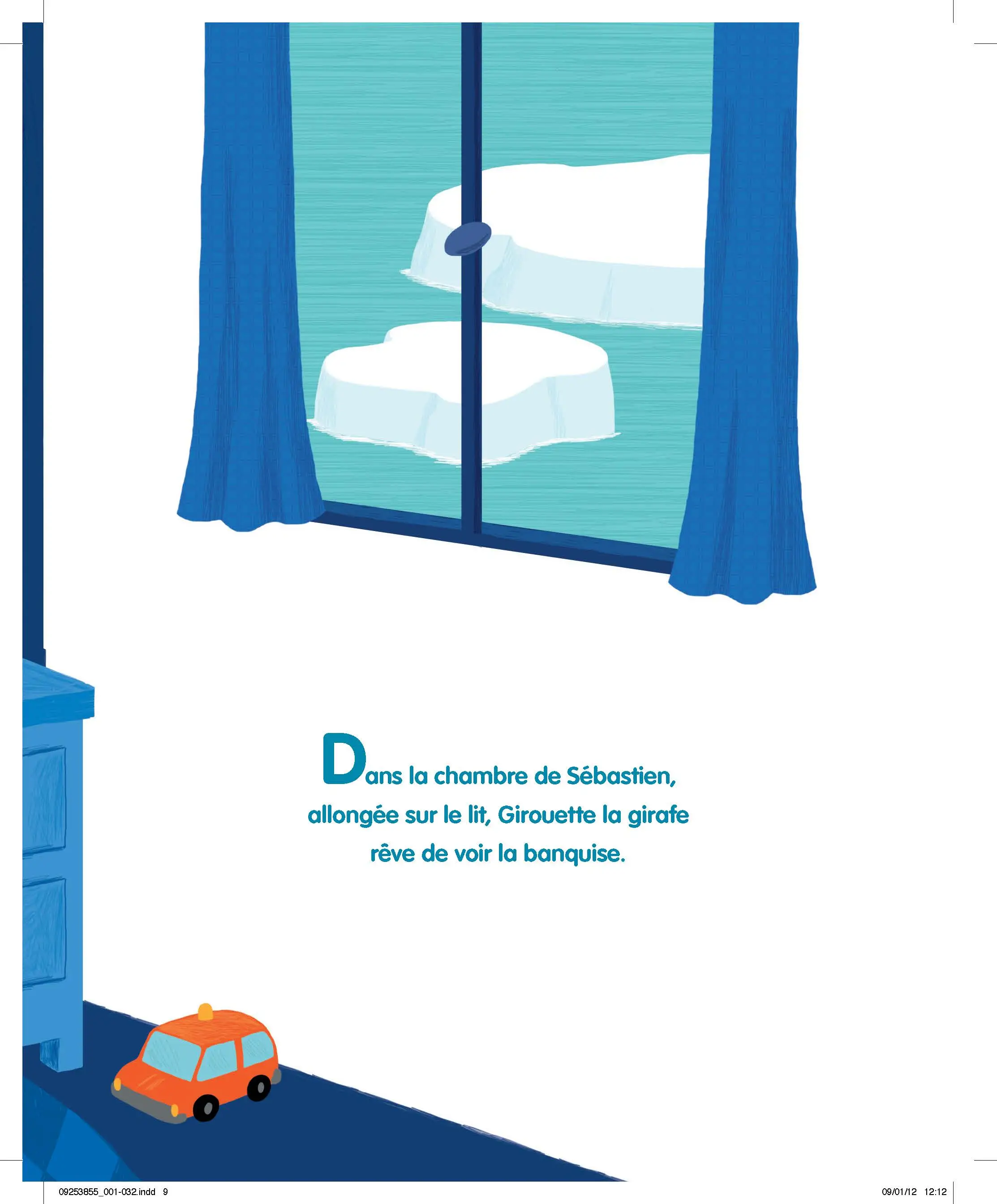La girafe qui voulait voir la banquise - Album - Dès 3 ans  - Album(s) - 9782092538555 - page intérieure 04