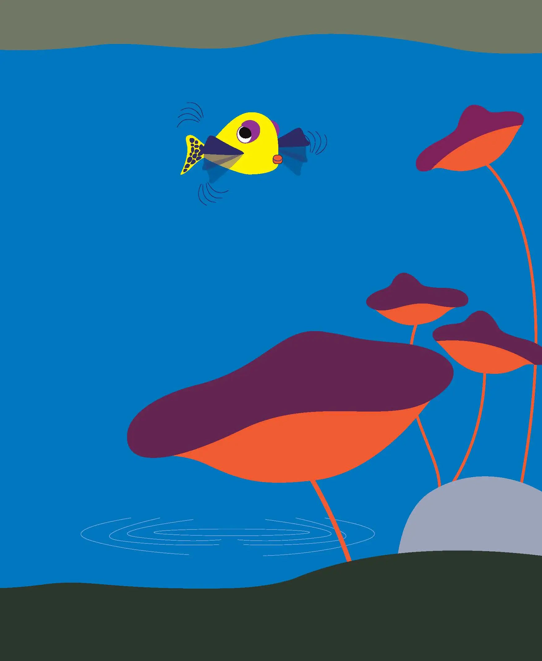 1 poisson, 3 voleurs, 1 dragon - Album - Dès 3 ans - Album(s) - 9782092551592 - page intérieure 04