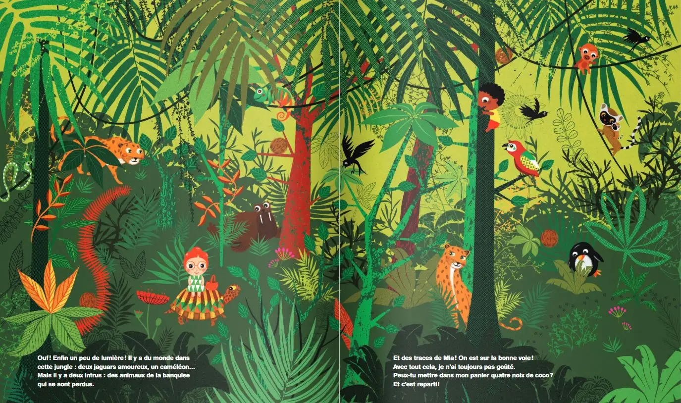 Lily cherche son chat - Cherche et trouve autour du monde - Dès 4 ans  - Album(s) - 9782092552223 - page intérieure 04