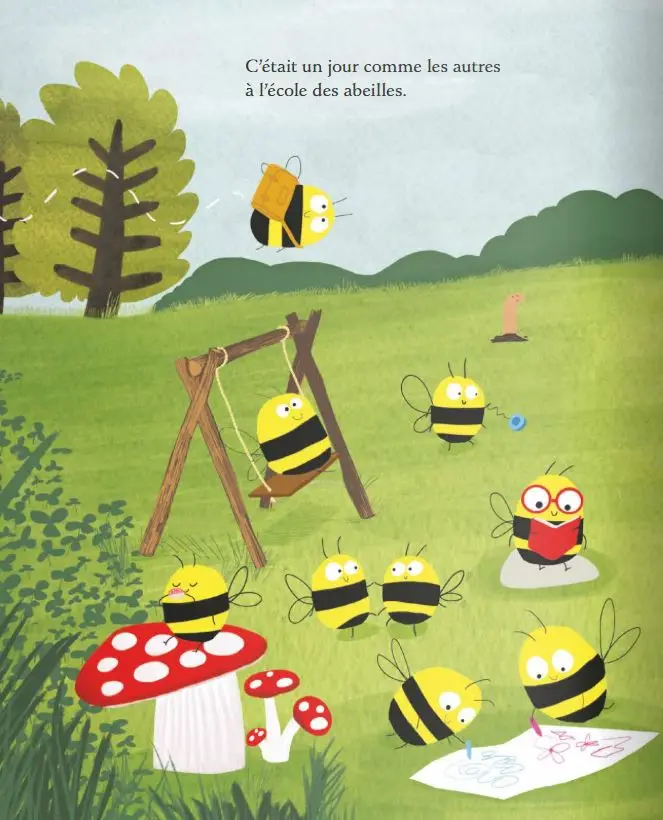 A l'école des abeilles - Album dès 3 ans - Album(s) - 9782092566756 - page intérieure 04