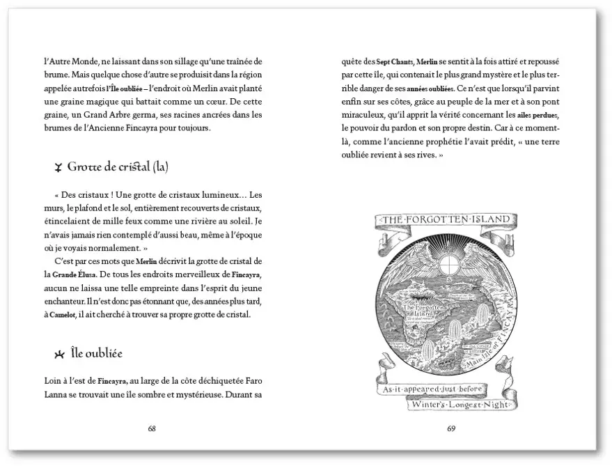 Merlin - Le guide des quatre mondes - Dès 10 ans - Roman - 9782092575819 - page intérieure 04