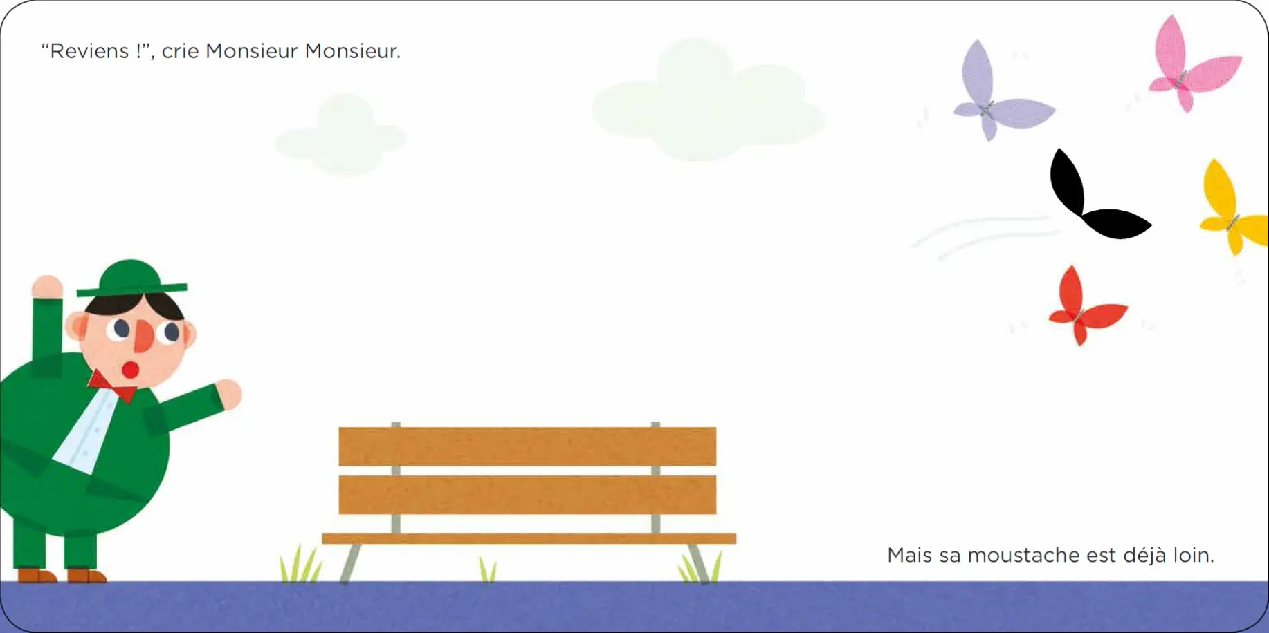 La moustache de Monsieur Monsieur - Dès 2 ans - Album(s) - 9782092592922 - page intérieure 04