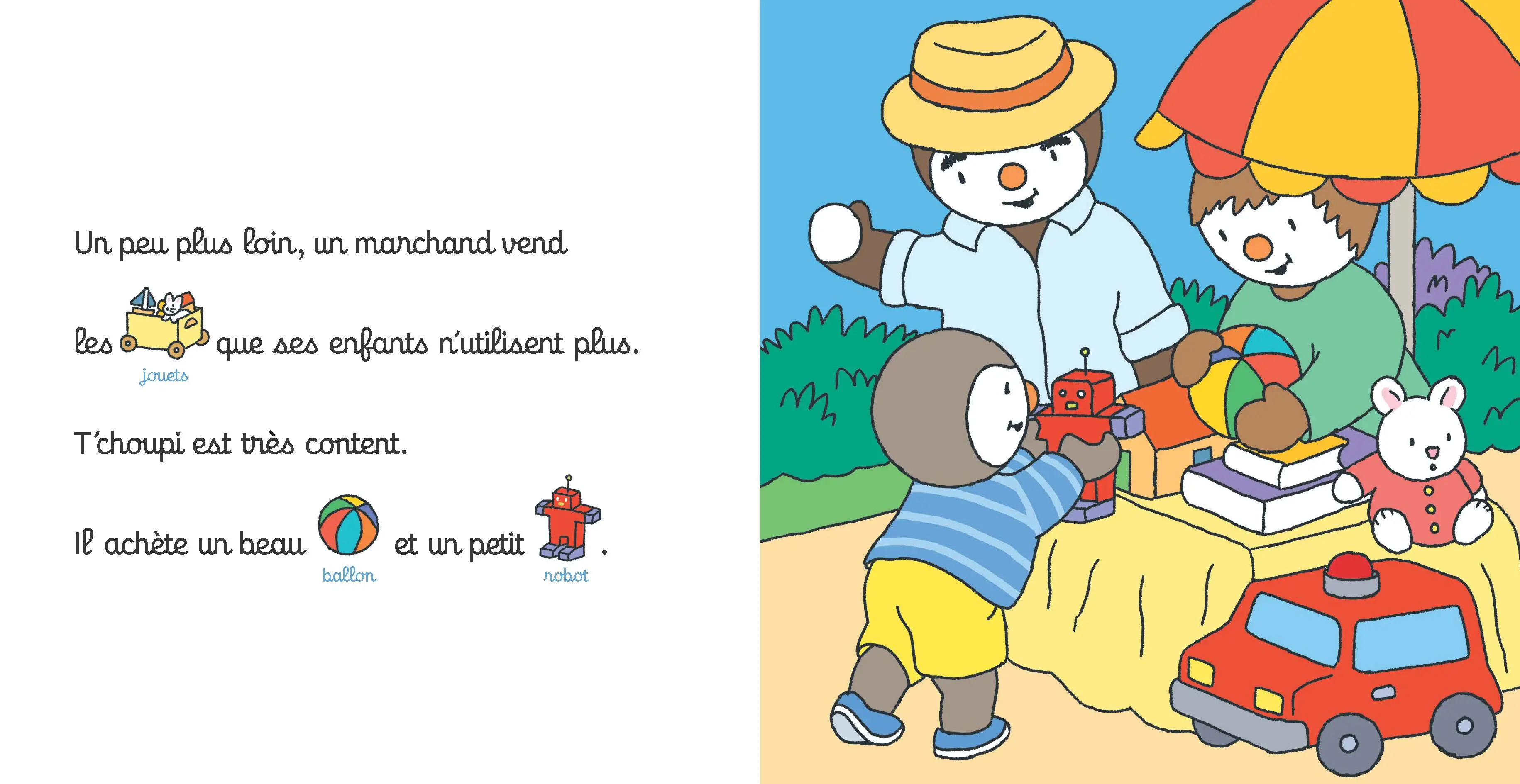 T'choupi prend soin de la planète - Histoire à 2 voix - Dès 2 ans - Album(s) - 9782092594155 - page intérieure 04