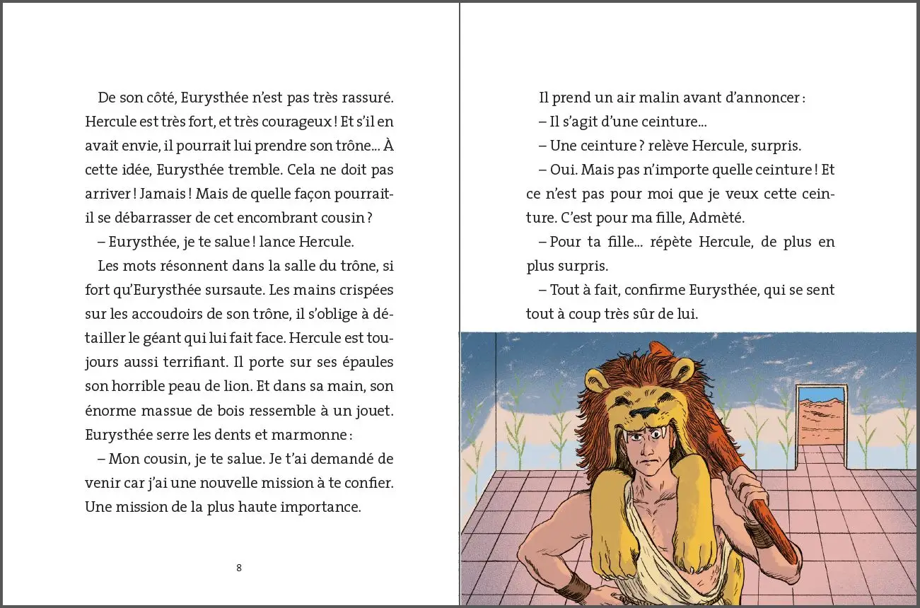 Hercule et la reine des Amazones - Mythologie et Compagnie - Dès 7 ans  - Roman - 9782095001872 - page-interieure 04
