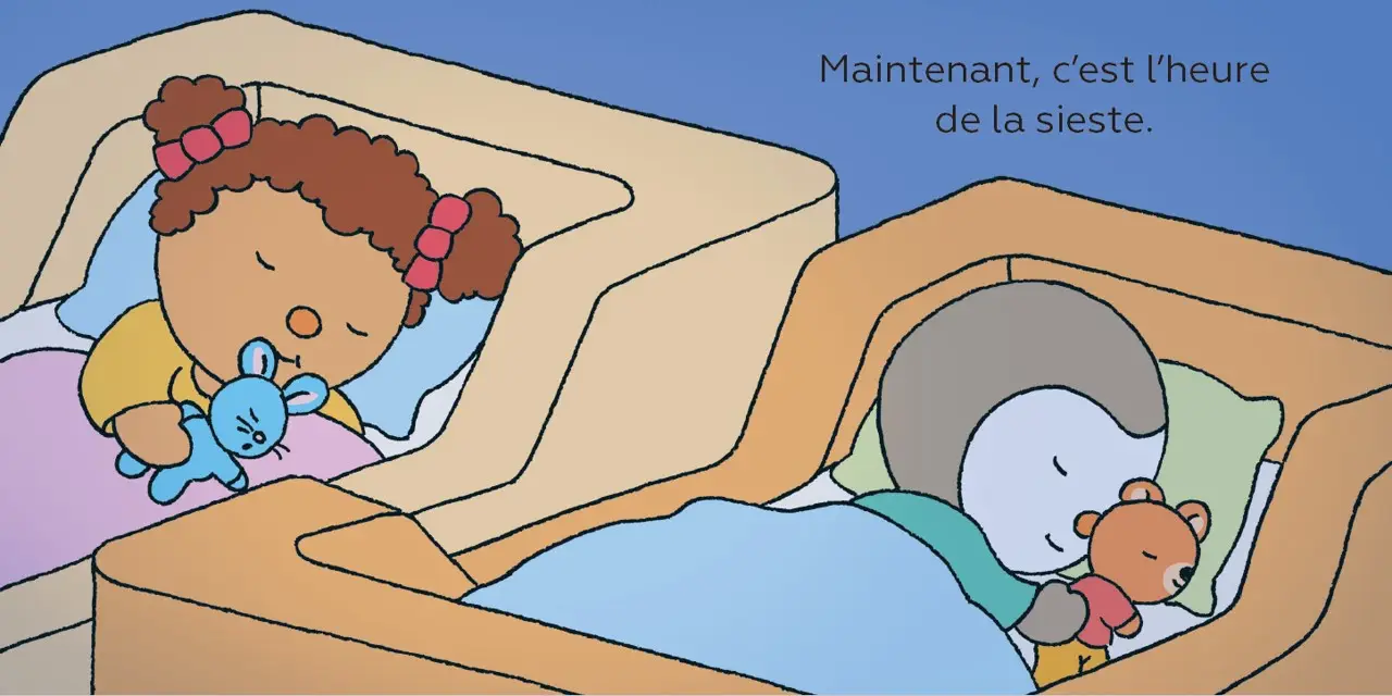 Bébé T'choupi : à la crèche - Livre d'éveil bébé dès 6 mois  - Livre d'éveil - 9782095016357 - page-interieure 04