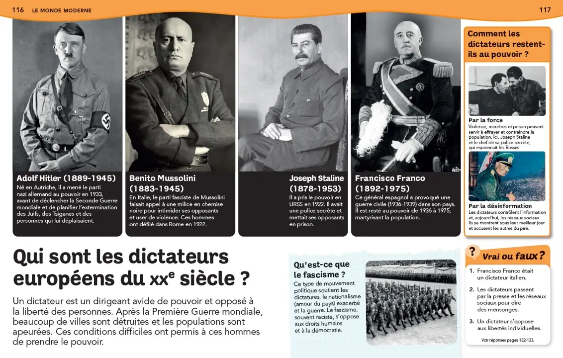 Questions Réponses : Mon encyclopédie de l'Histoire - une entrée très accessible sur l'Histoire du monde - dès 7 ans - Livre documentaire - 9782095021375 - page-interieure 04