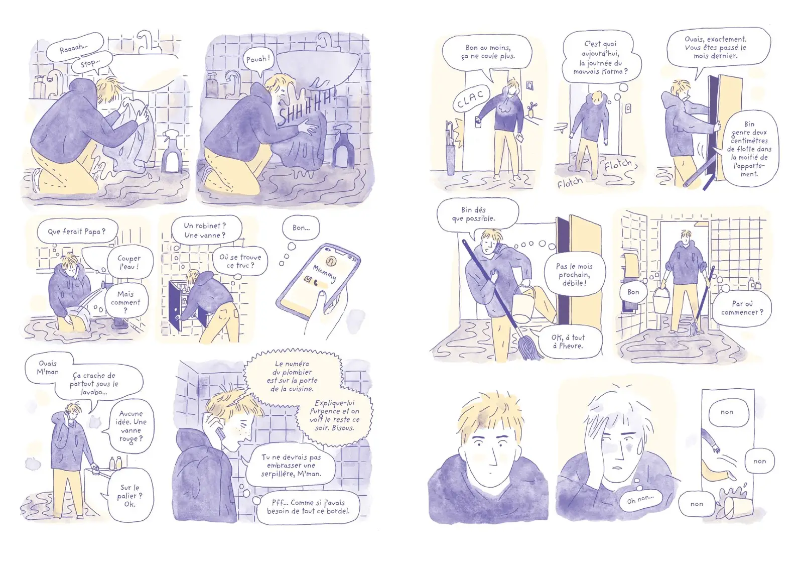 Poéstrip - Pas si mâle  - une BD émouvante autour du célèbre poème de Kippling 