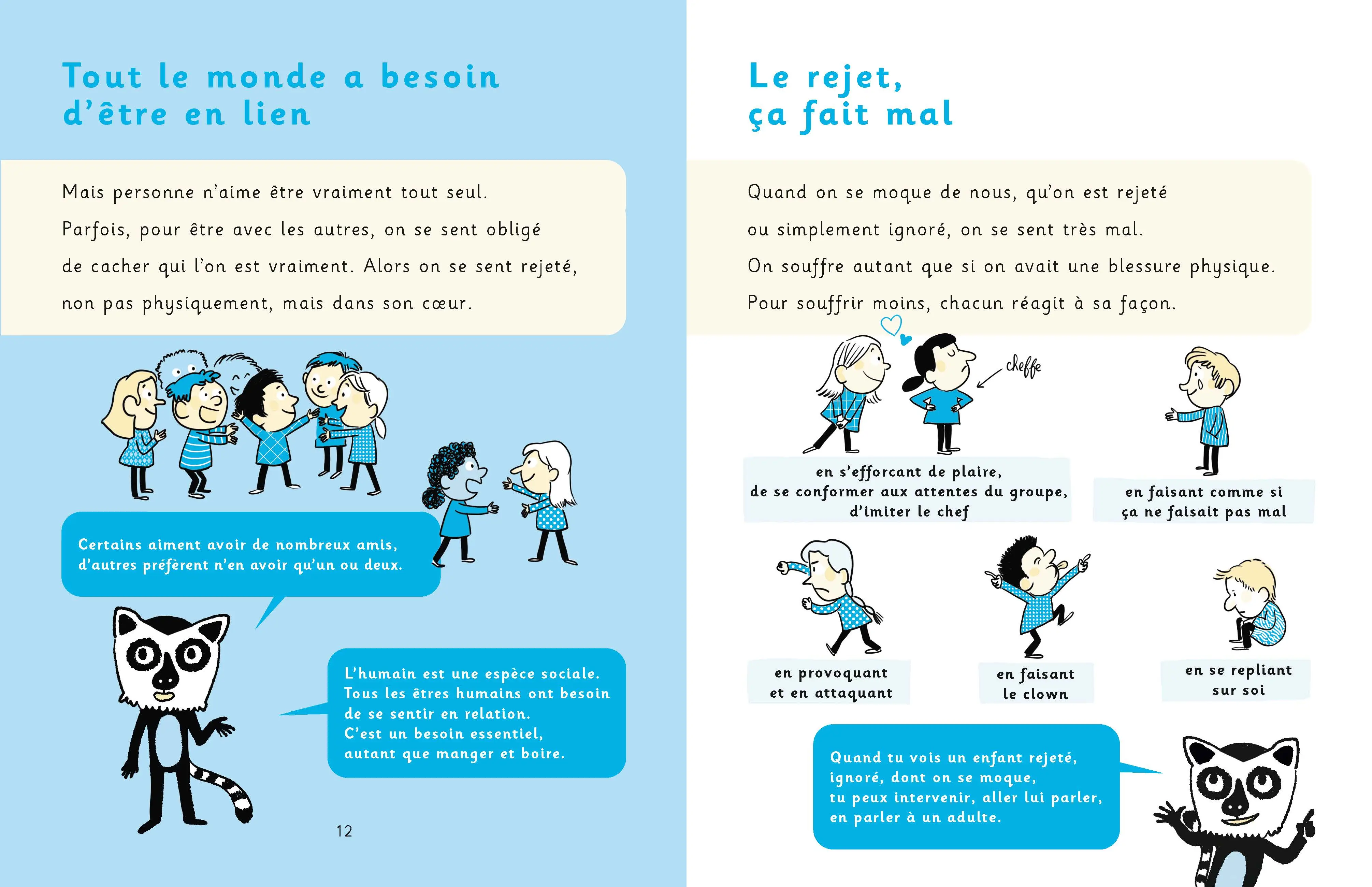Pareils pas pareils - DYS, TDAH, autistes...Comment fonctionnent nos cerveaux ? Tout comprendre pour mieux vivre ensemble !  Guide pratique 6 ans et + - Livre documentaire - 9782095022396 - page-interieure 04