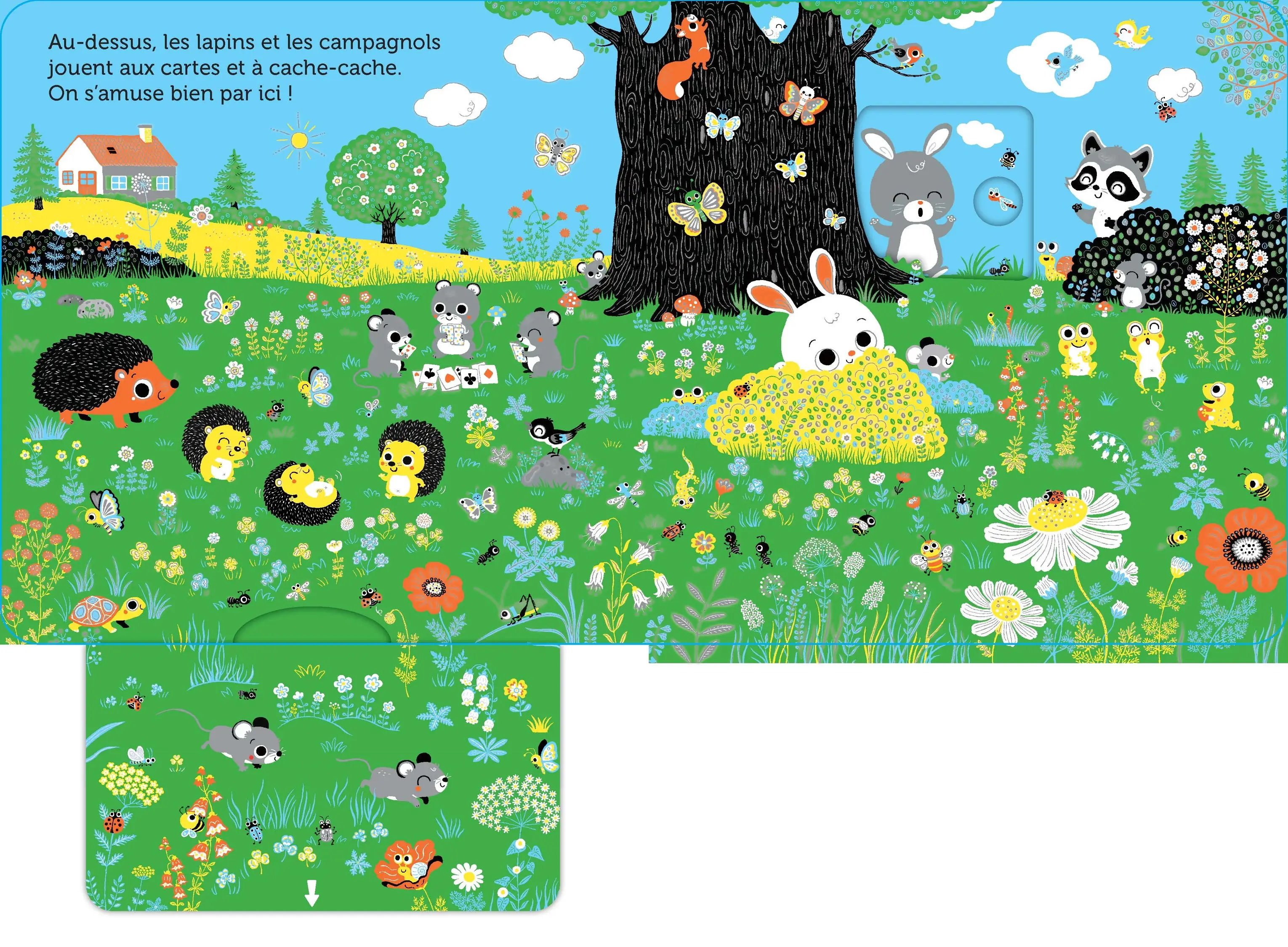 Promenade dans l'arbre - livre animé pour les bébés - dès 6 mois - Livre d'éveil - 9782095024383 - page-interieure 04