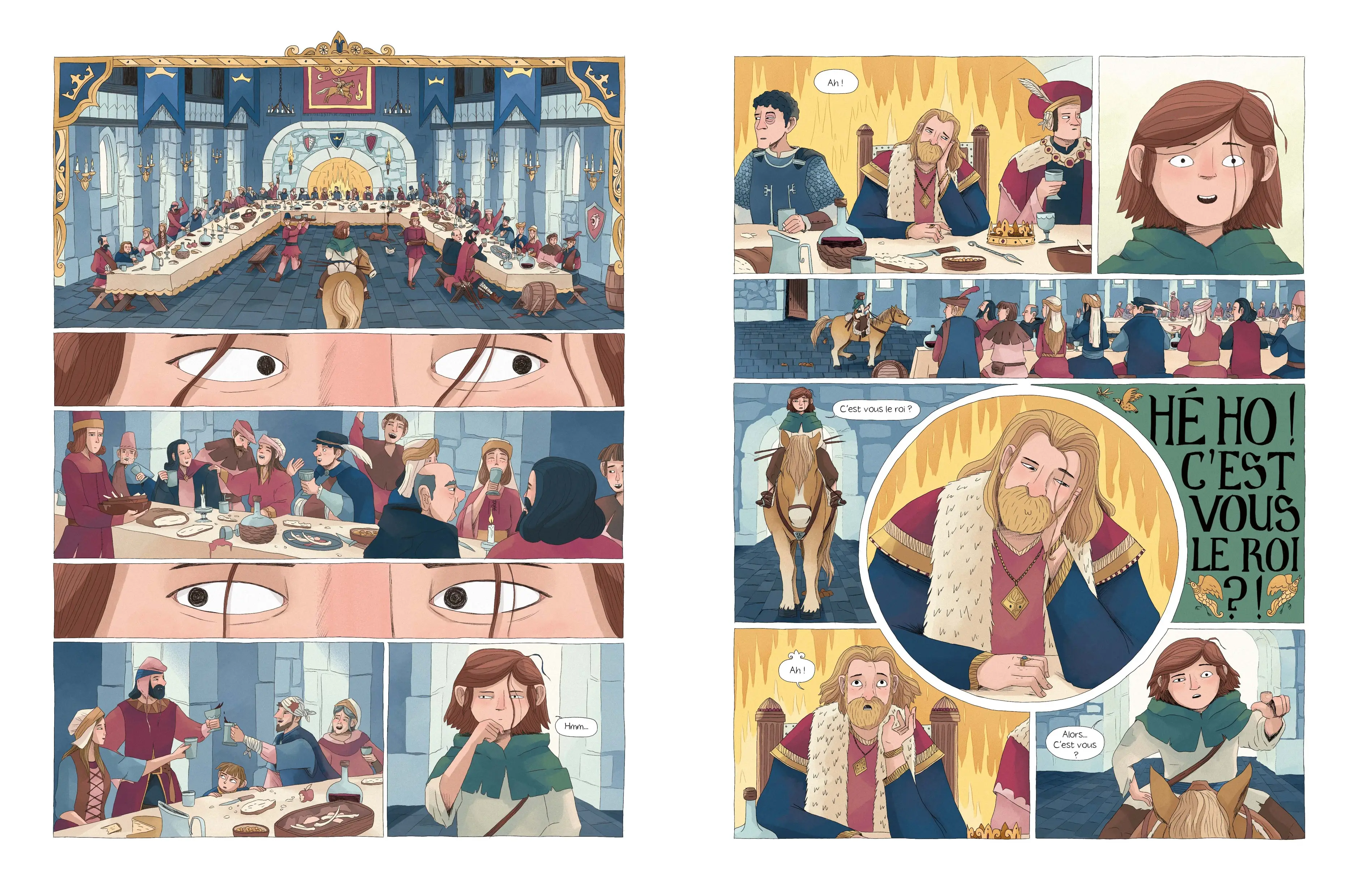 Perceval, un destin mythique à découvrir en BD dès 8 ans  - BD - 9782095025632 - page-interieure 04