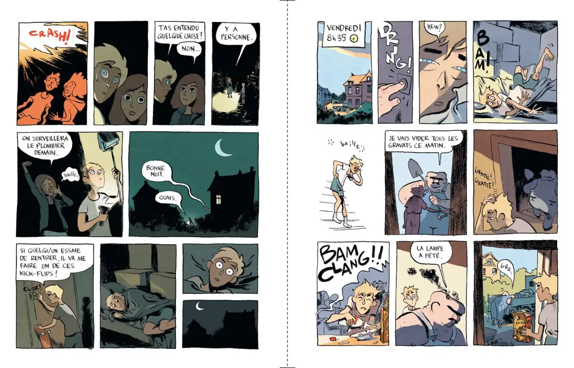 Dix minutes à perdre : un thriller haletant en BD, dès 10 ans !  - BD - 9782095030186 - page-interieure 04