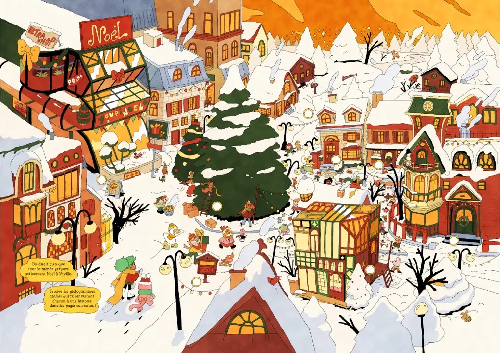 Une aventure Millie & Catsou : Noël Bif-bof - Une BD pour préparer le Noël que l'on désire - Dès 8 ans - BD - 9782095030728 - page-interieure 04