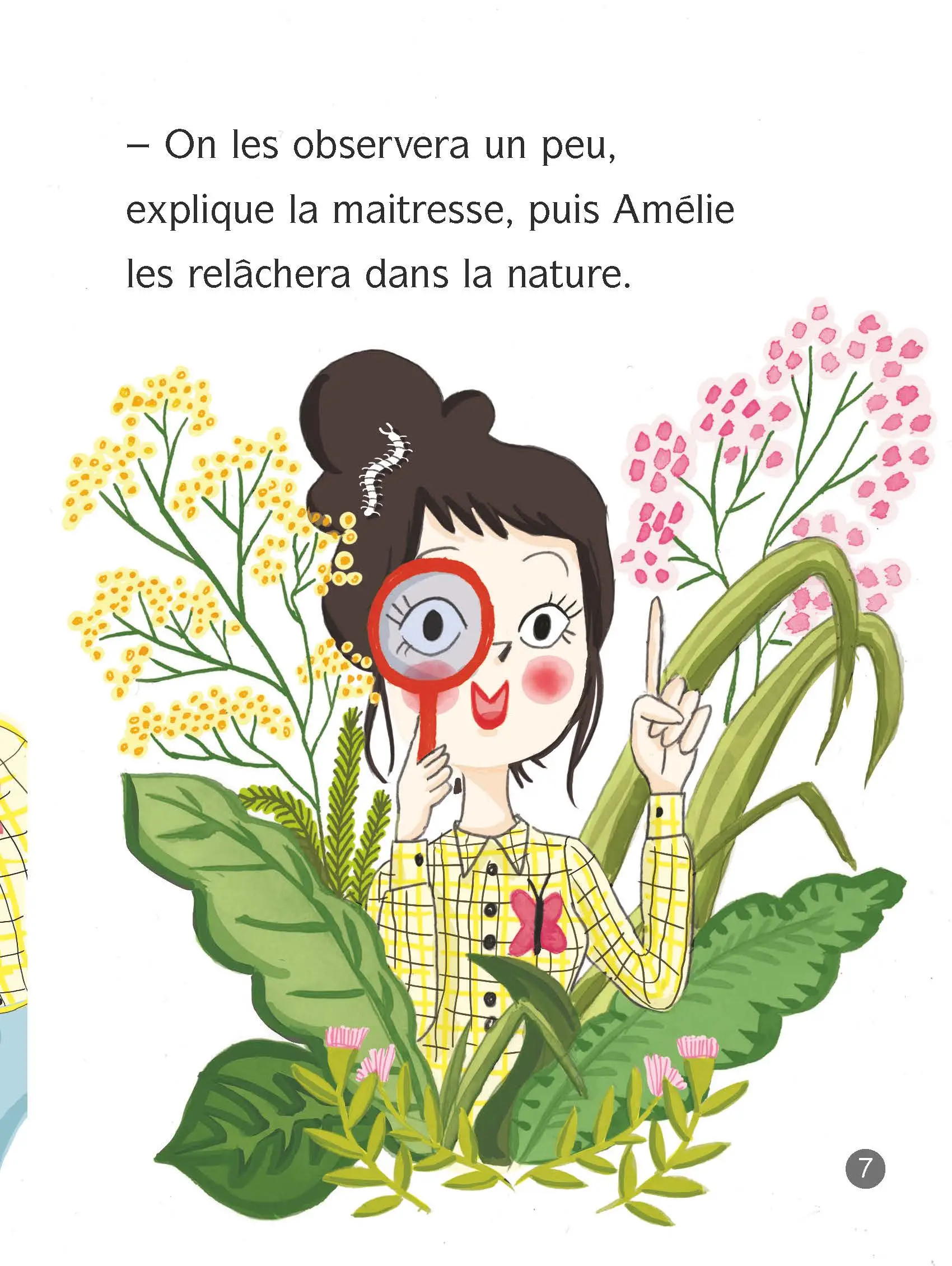 Amélie Maléfice - L'étonnante poudre rapetissante - Lune Bleue - Dès 6 ans - Roman - 9782095039783 - page intérieure 04