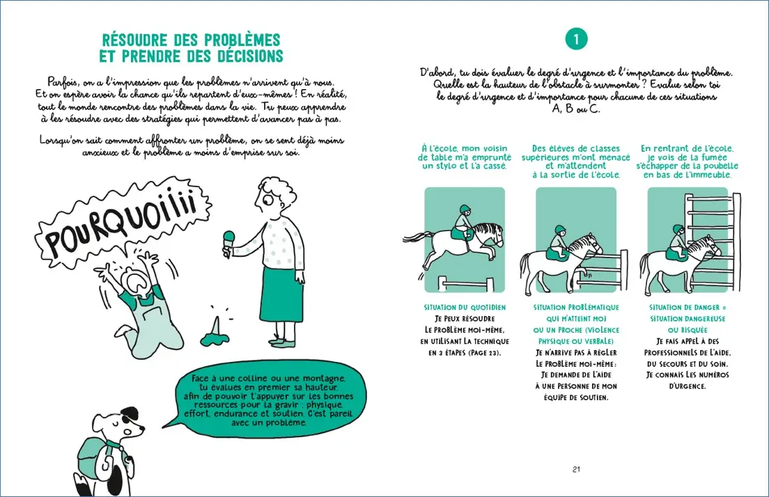 C'est ma vie ! - Bien avec moi, bien avec toi - Le guide pratique pour grandir en harmonie avec les autres - dès 6 ans - Livre documentaire - 9782095040420 - page-interieure 04