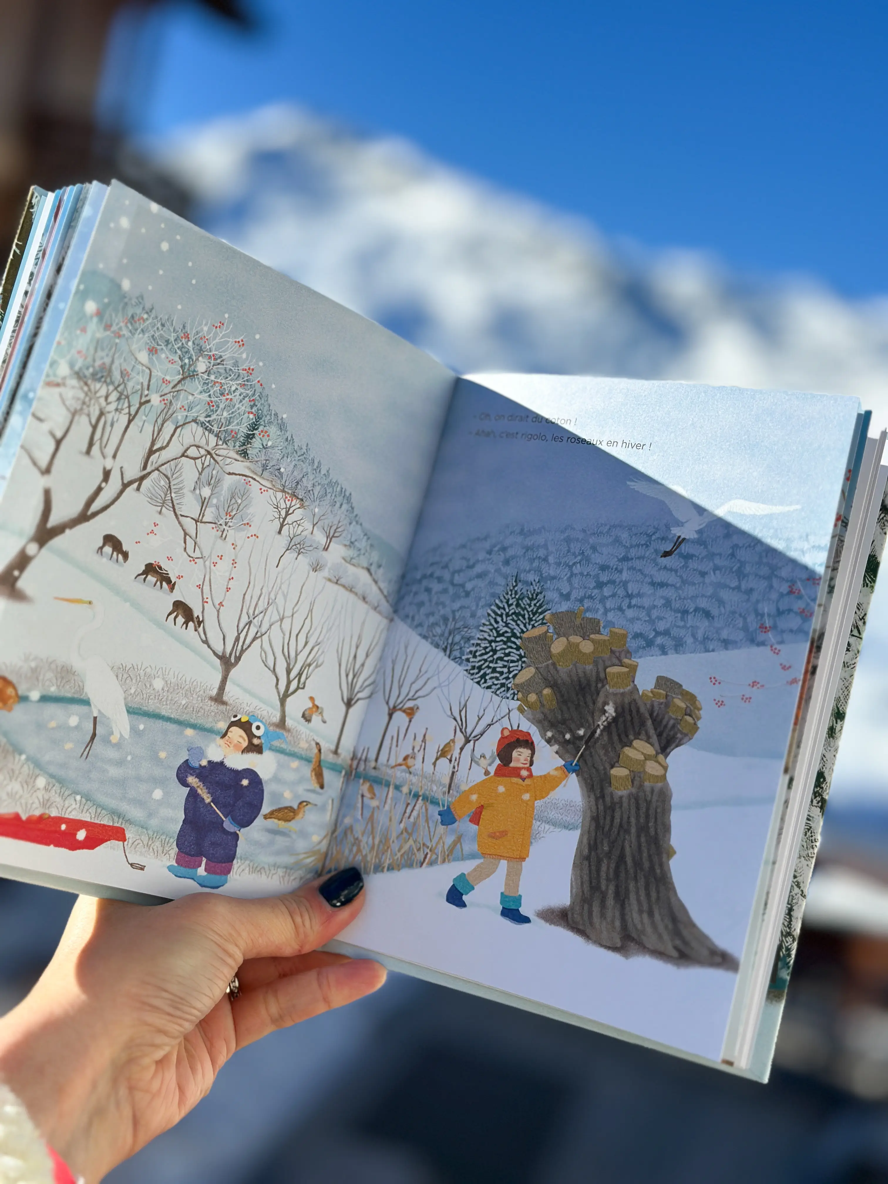 Hiver - Une promenade poétique dans la nature - dès 2 ans - Livre d'éveil - 9782095043841 - page-interieure 04