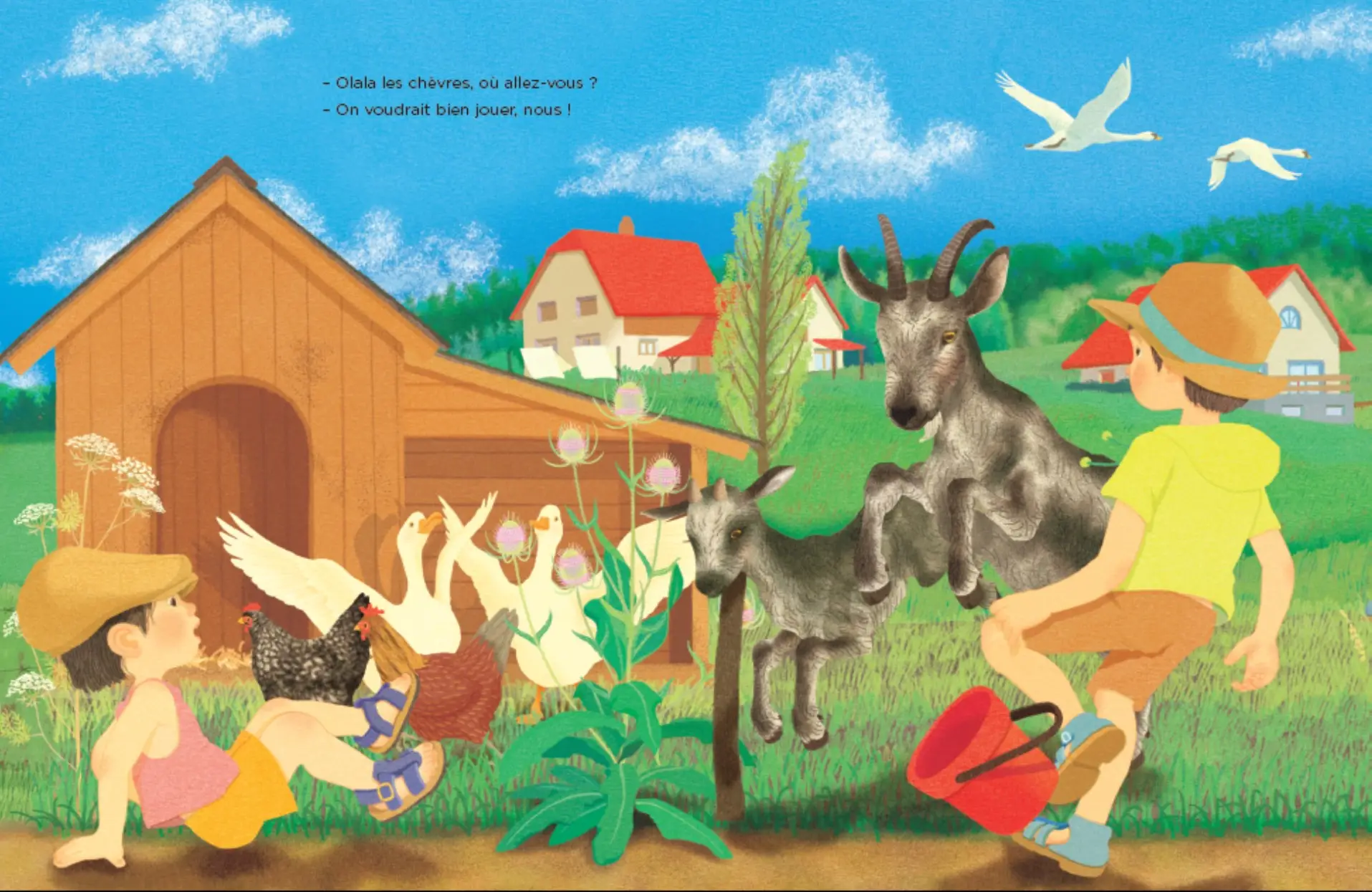 Eté - Une promenade poétique dans la nature pour les esprits rêveurs - dès 2 ans - Livre d'éveil - 9782095043865 - page-interieure 04