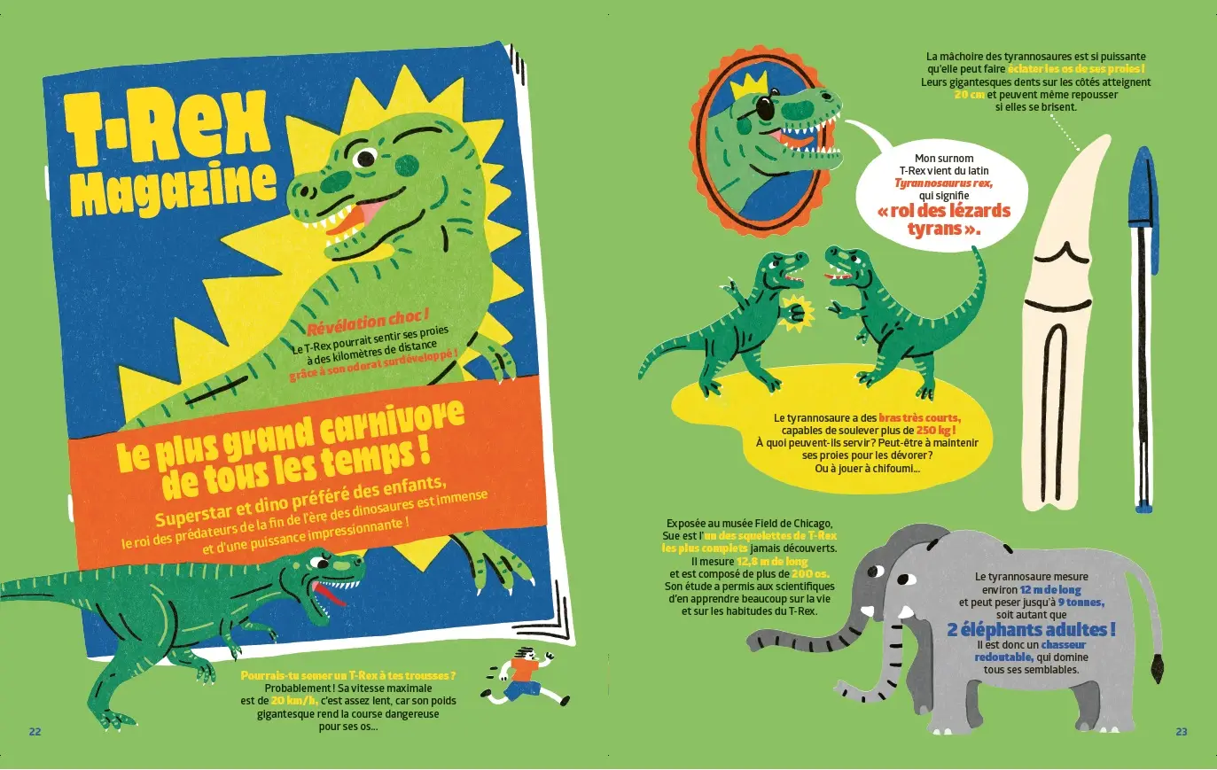 Les dinosaures - Tout ce que tu ne sais pas encore sur les dinosaures ! - BOOST - dès 7 ans - Livre documentaire - 9782095046576 - page-interieure 04