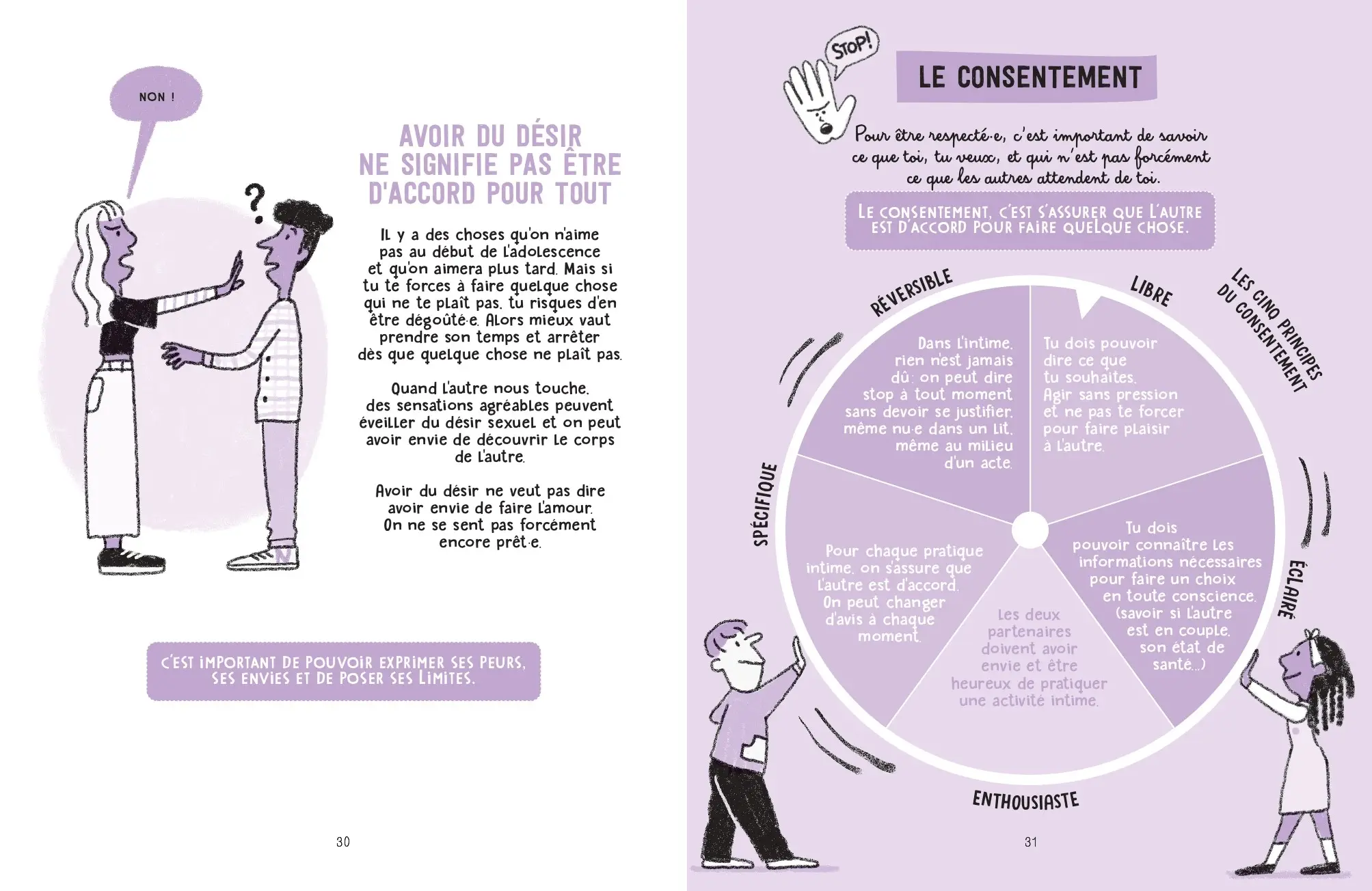 Adolove - Questions d'amour, d'intimité et réseaux sociaux - Dès 11 ans - Livre documentaire - 9782095058234 - page-interieure 04