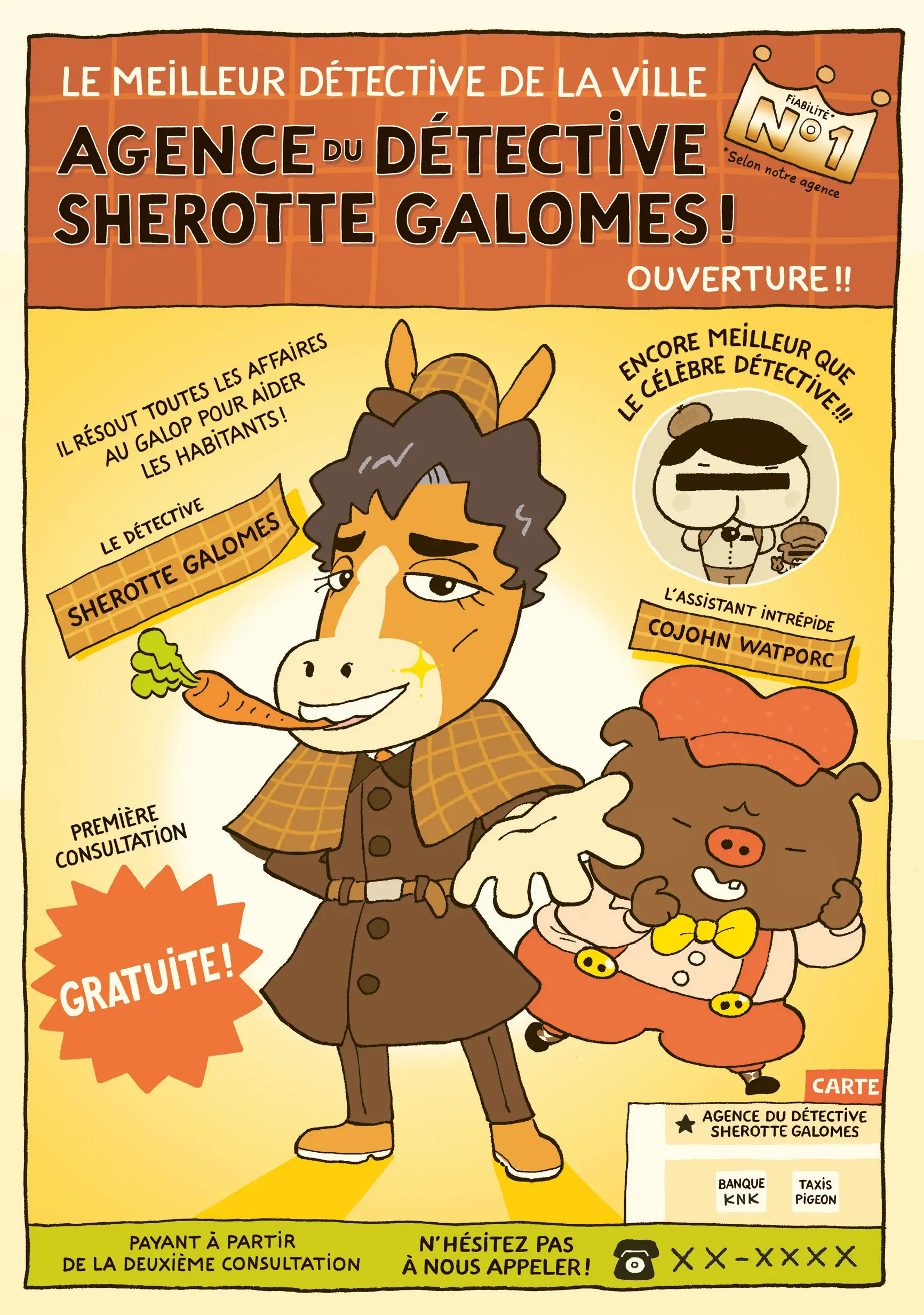 Détective Prout - Tome 6 : L'énigme de l'étrange détective - Une série de romans-jeux d'enquêtes à découvrir à partir de 6 ans - Roman - 9782095059996 - page-interieure-04