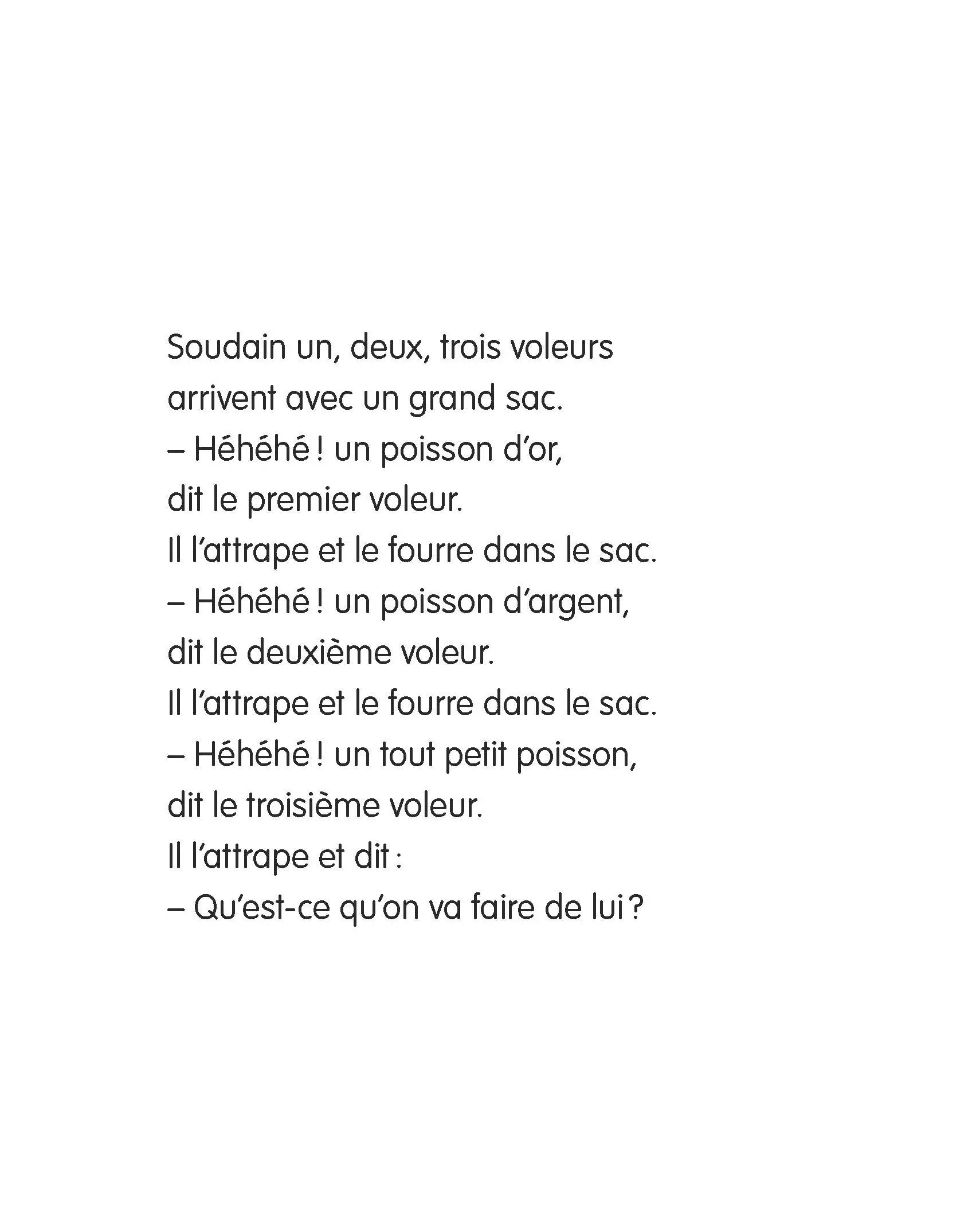 1 poisson, 3 voleurs, 1 dragon - Album - Dès 3 ans - Album(s) - 9782092551592 - page intérieure 05