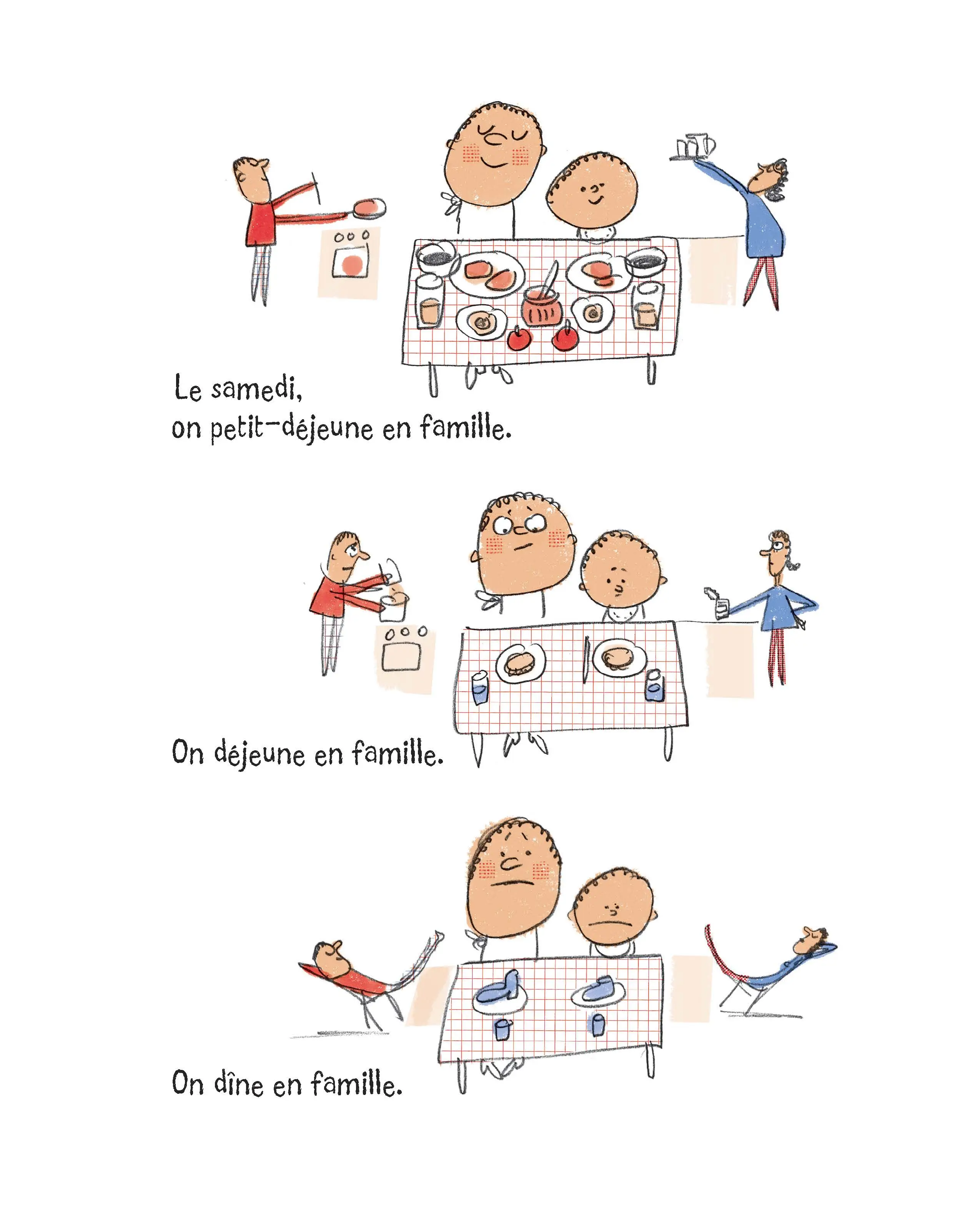 Samedi - Album - Dès 3 ans  - Album(s) - 9782092574485 - page intérieure 05