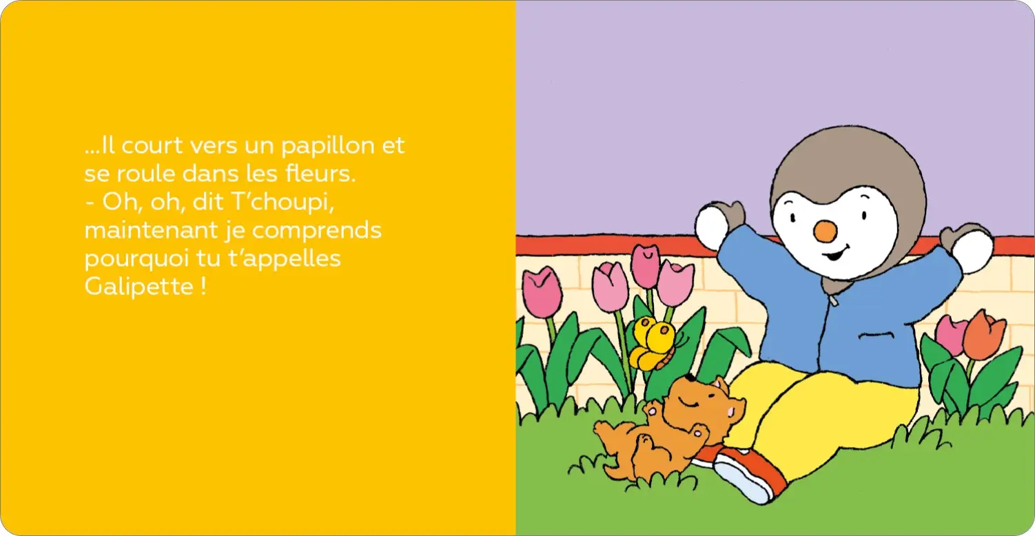 T'choupi adopte un chiot - Dès 2 ans - Album(s) - 9782092593110 - page intérieure 05