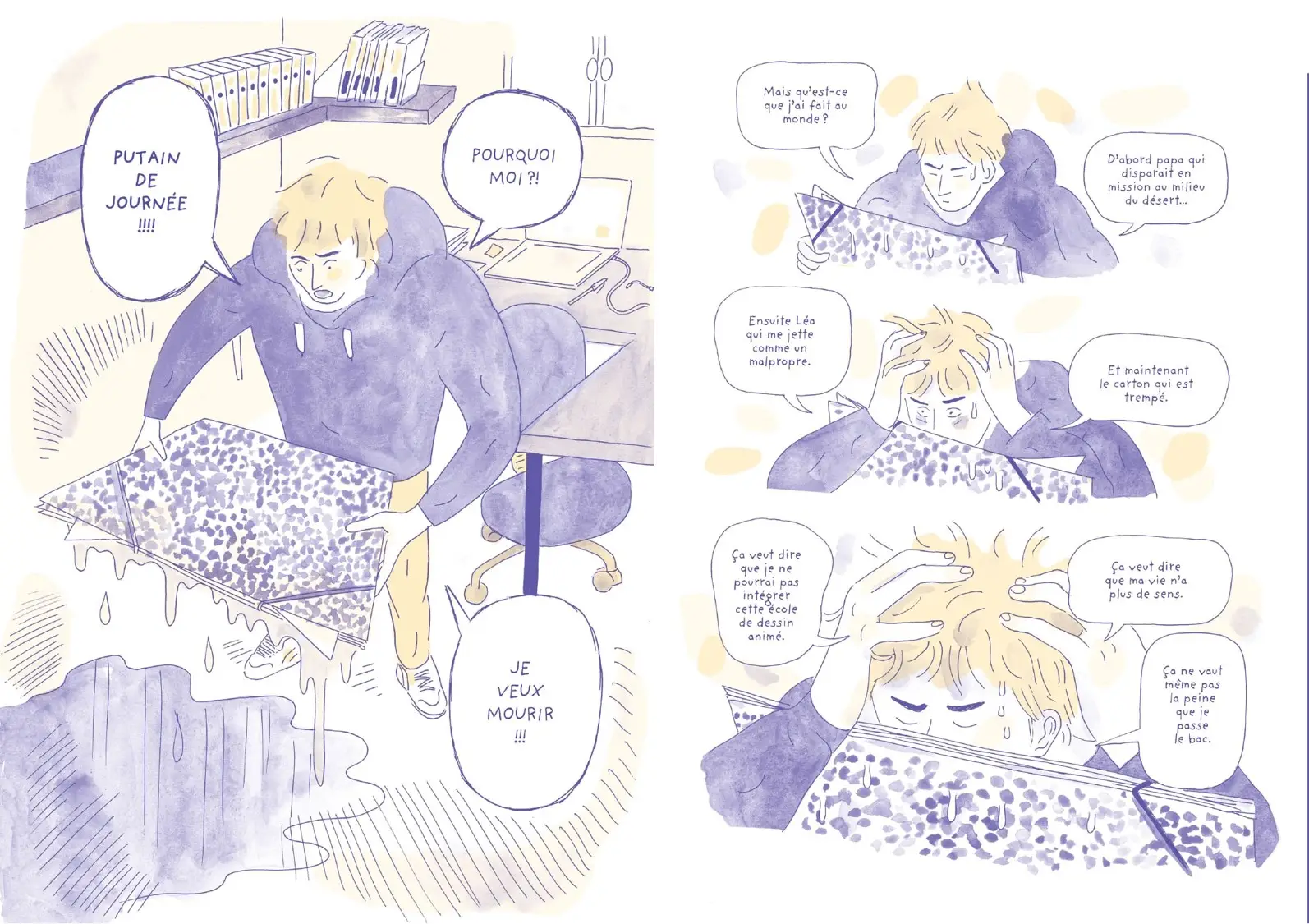 Poéstrip - Pas si mâle  - une BD émouvante autour du célèbre poème de Kippling 