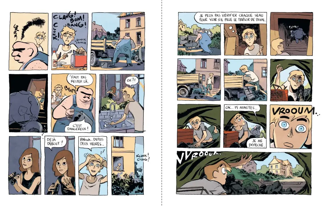 Dix minutes à perdre : un thriller haletant en BD, dès 10 ans !  - BD - 9782095030186 - page-interieure 05