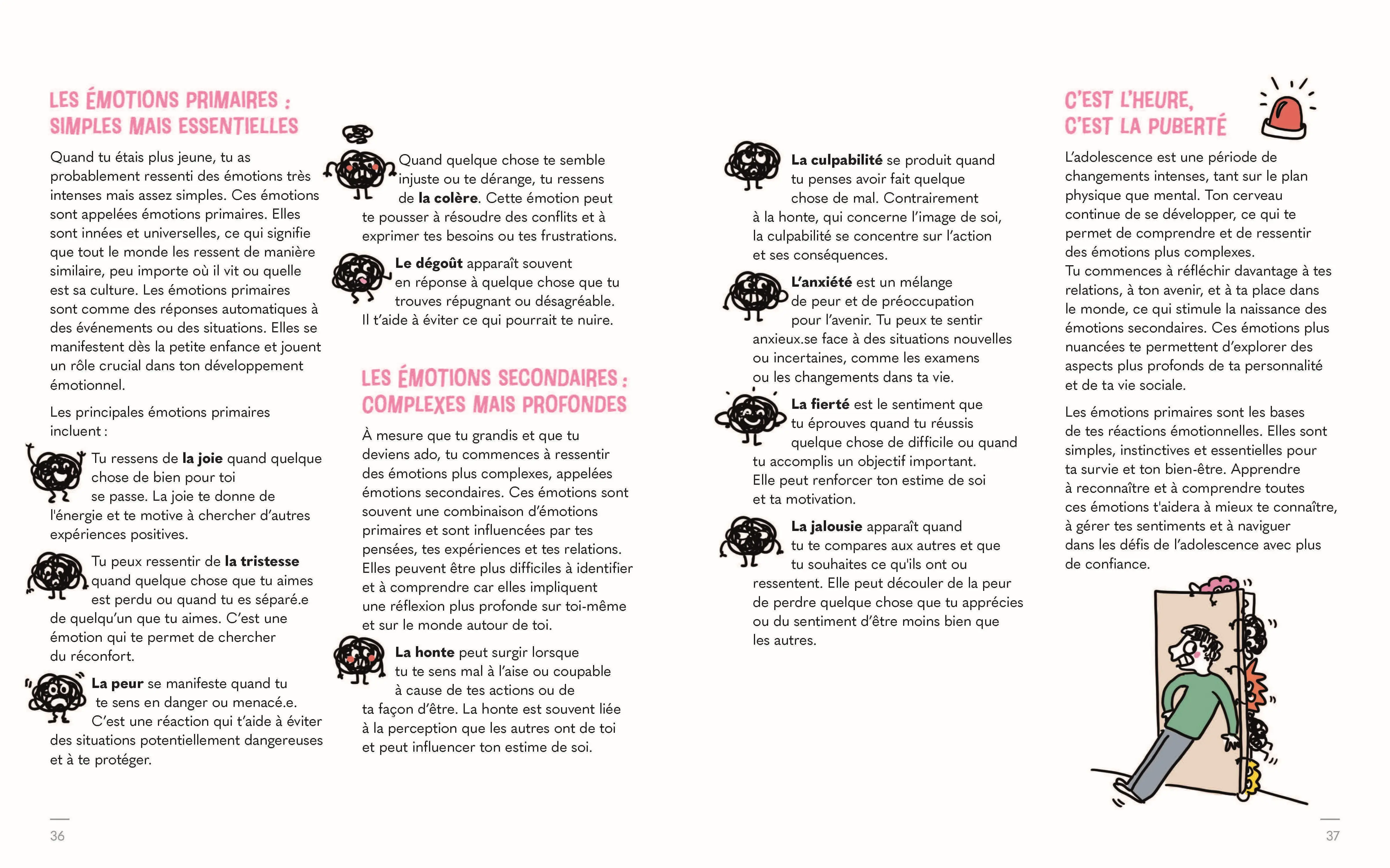 C'est (pas moi), c'est mes idées noires - Une approche positive et bienveillante de la santé mentale des ados - dès 12 ans - Livre documentaire - 9782095035488 - page-interieure 05