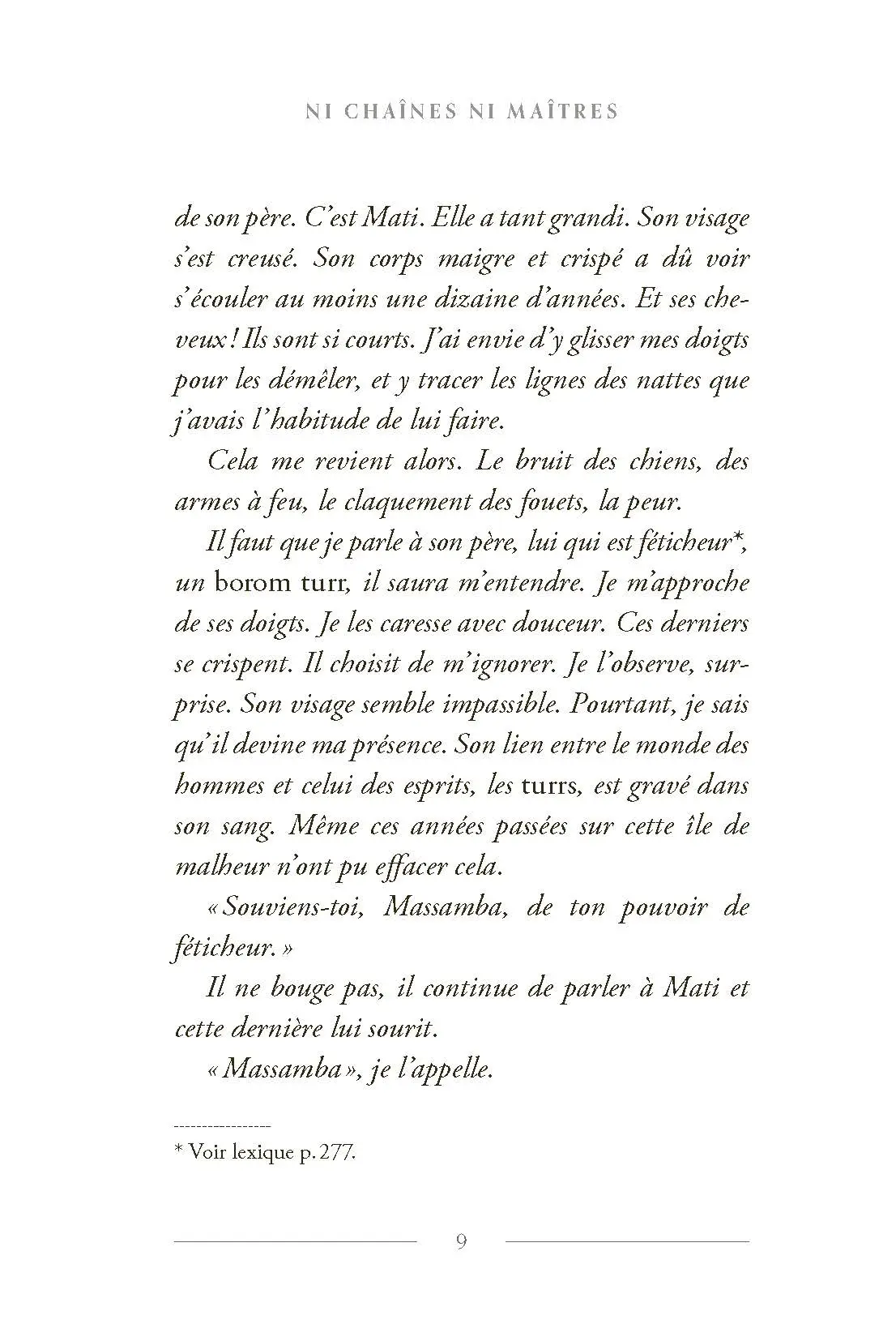 Ni chaînes ni maîtres - Le roman du film - Roman - 9782095041045 - page-interieure 05